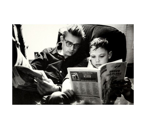 1955 James Dean with His Cousin Markie 