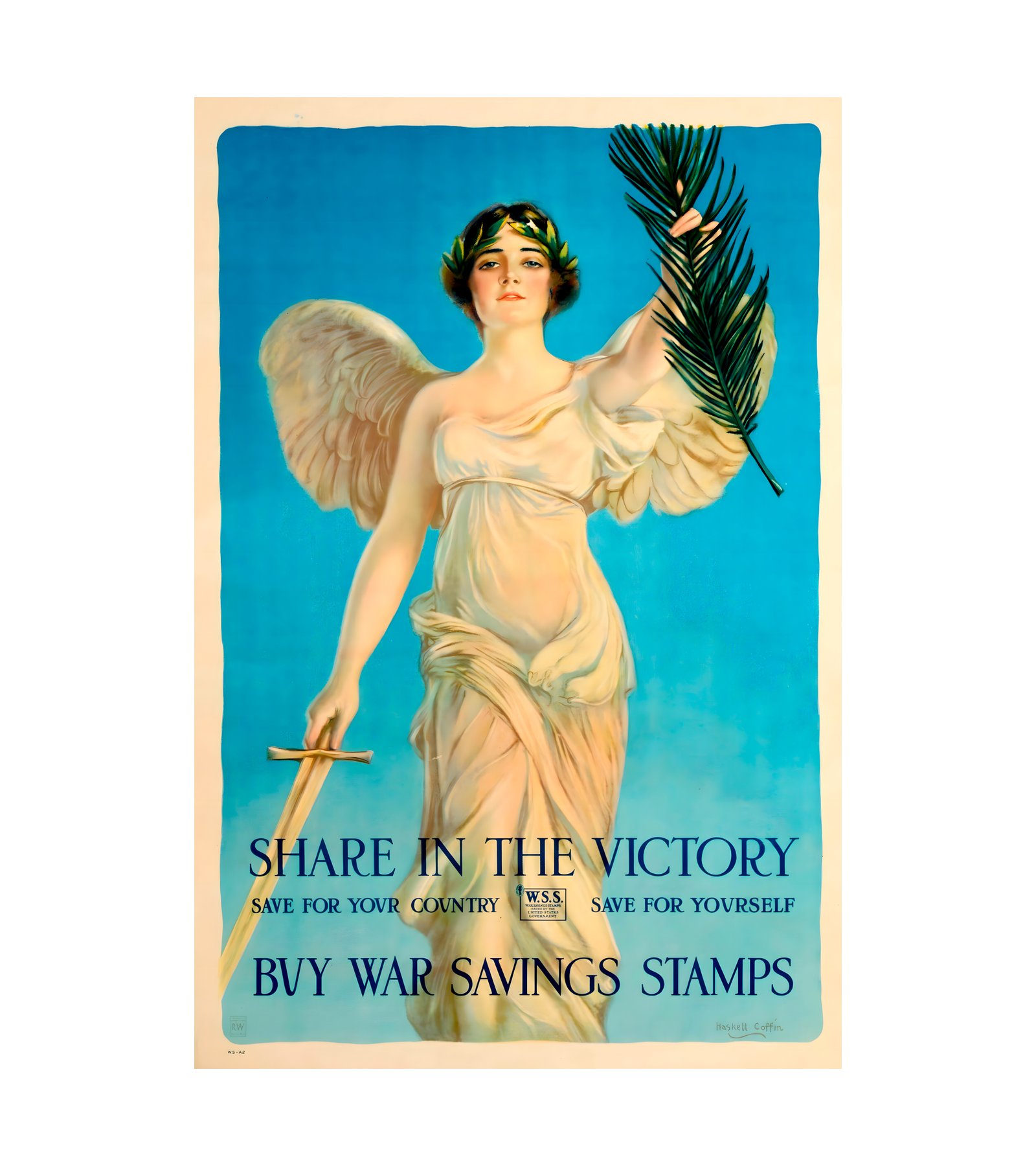 1917 War Savings Stamps - Share in the Victory 