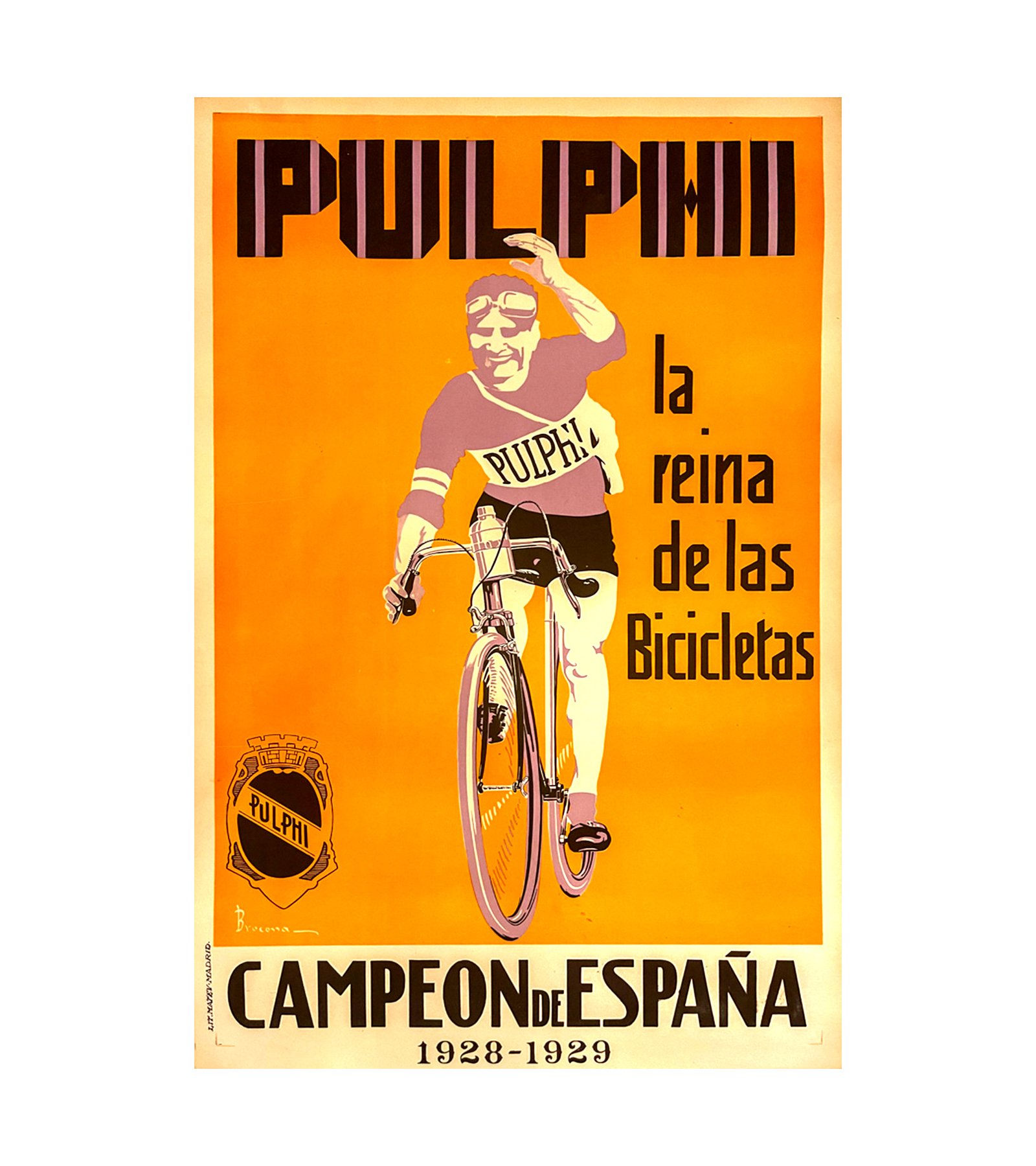 1929 Pulphi Campeon De Espana
