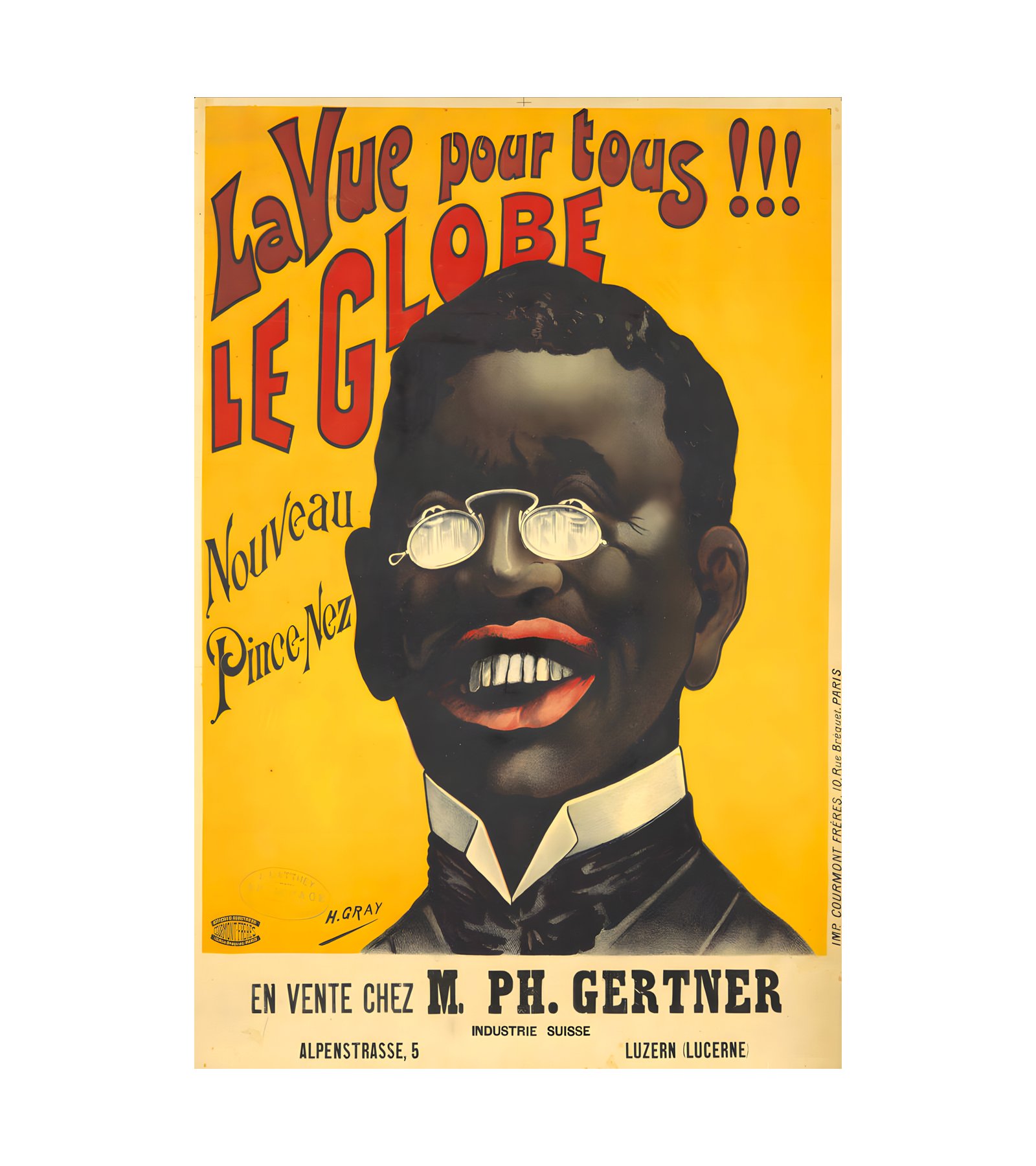 1894 H. GRAY - Le Globe - Paris 