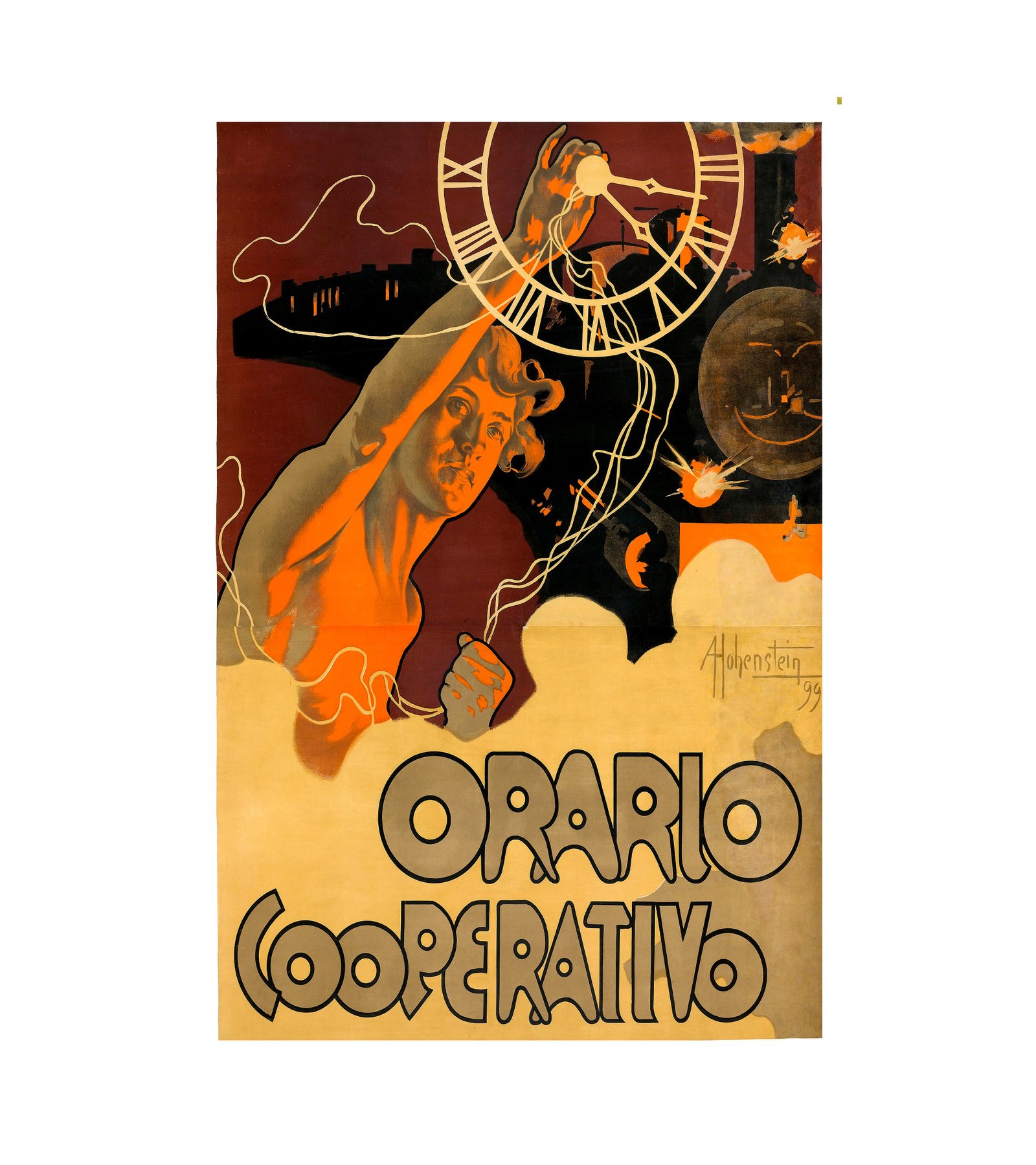 1899 Time Cooperative Adolfo Hohenstein (German, 1854–1928)