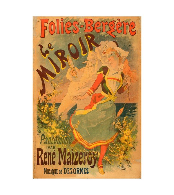 1899 Folies-Beregere- Le Miroir (French)