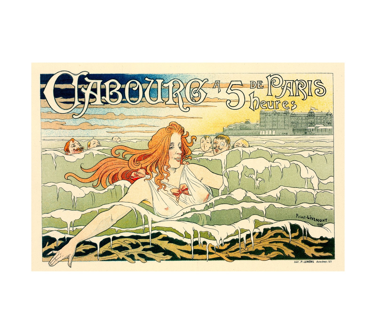 Casino De Cabourg Henri Privat-Livemont (Belgian, 1861–1936)