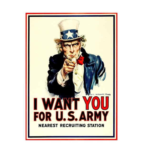 1917 Uncle Sam - James Montgomery Flagg 