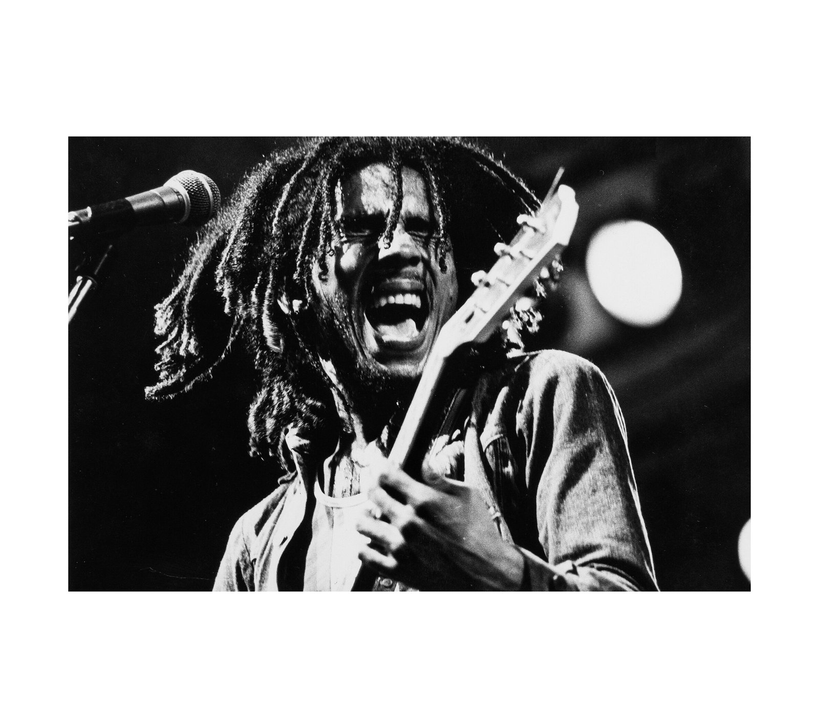 1975 Bob Marley at Schaefer Music Festival, Central Park, New York City