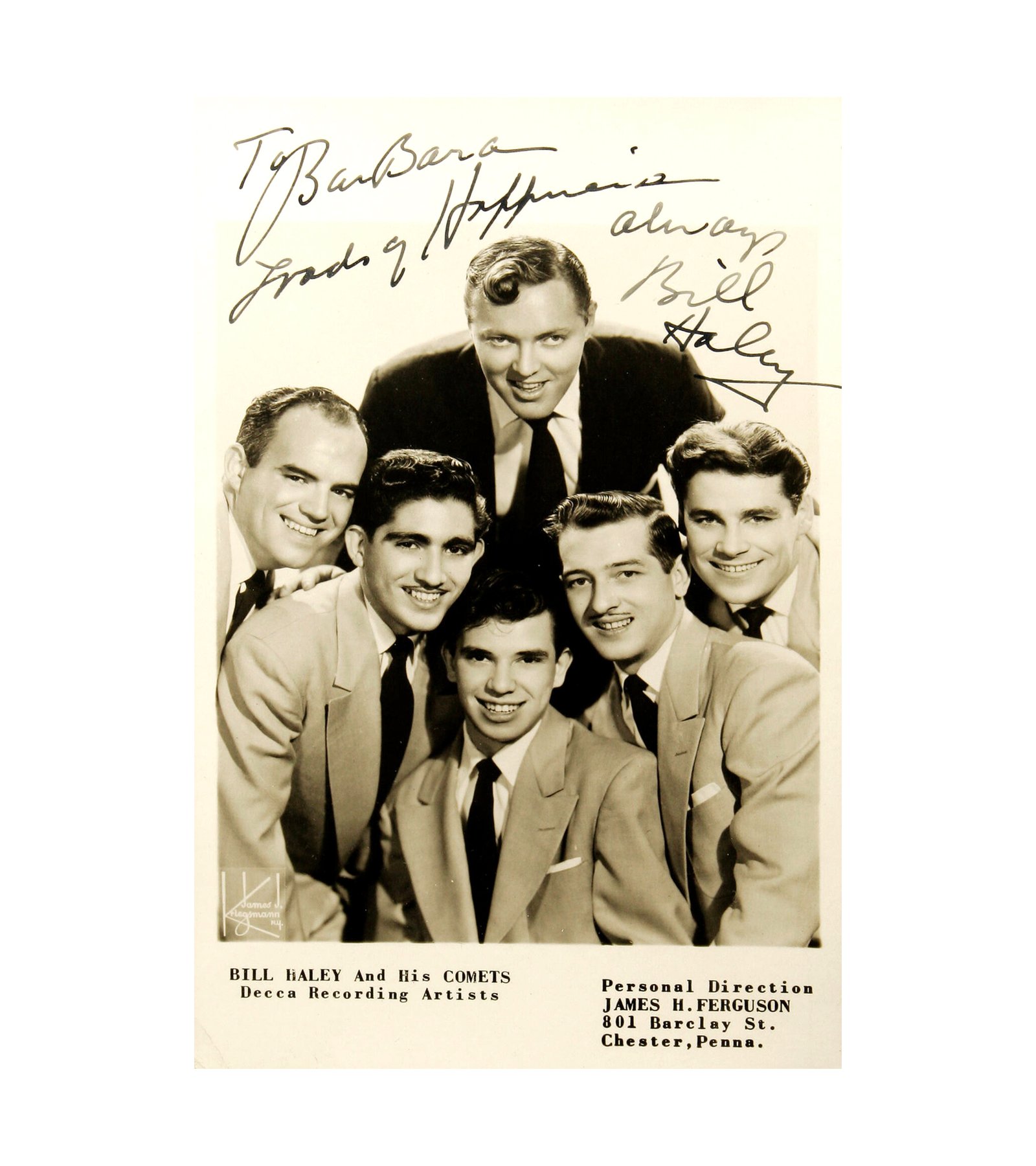 Bill Haley and his Comets (Signed) 