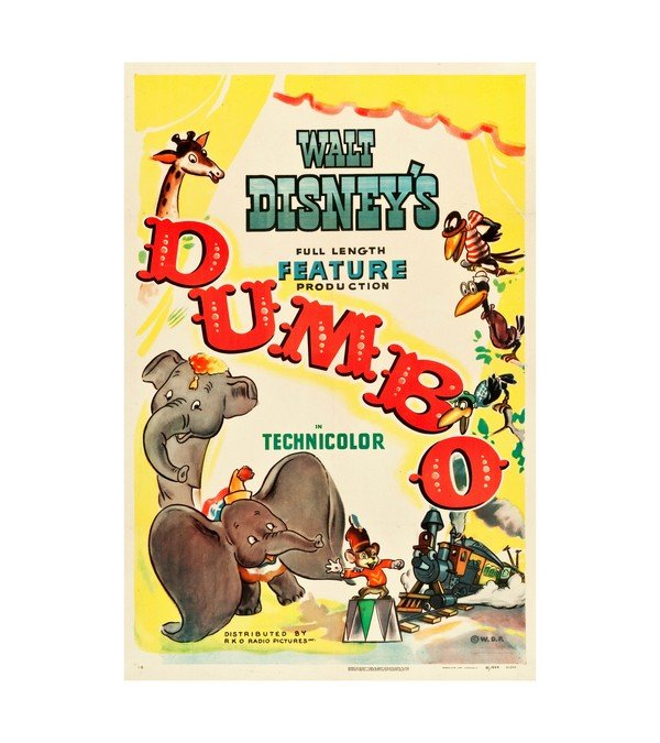 1941 Dumbo Disney (RKO) 