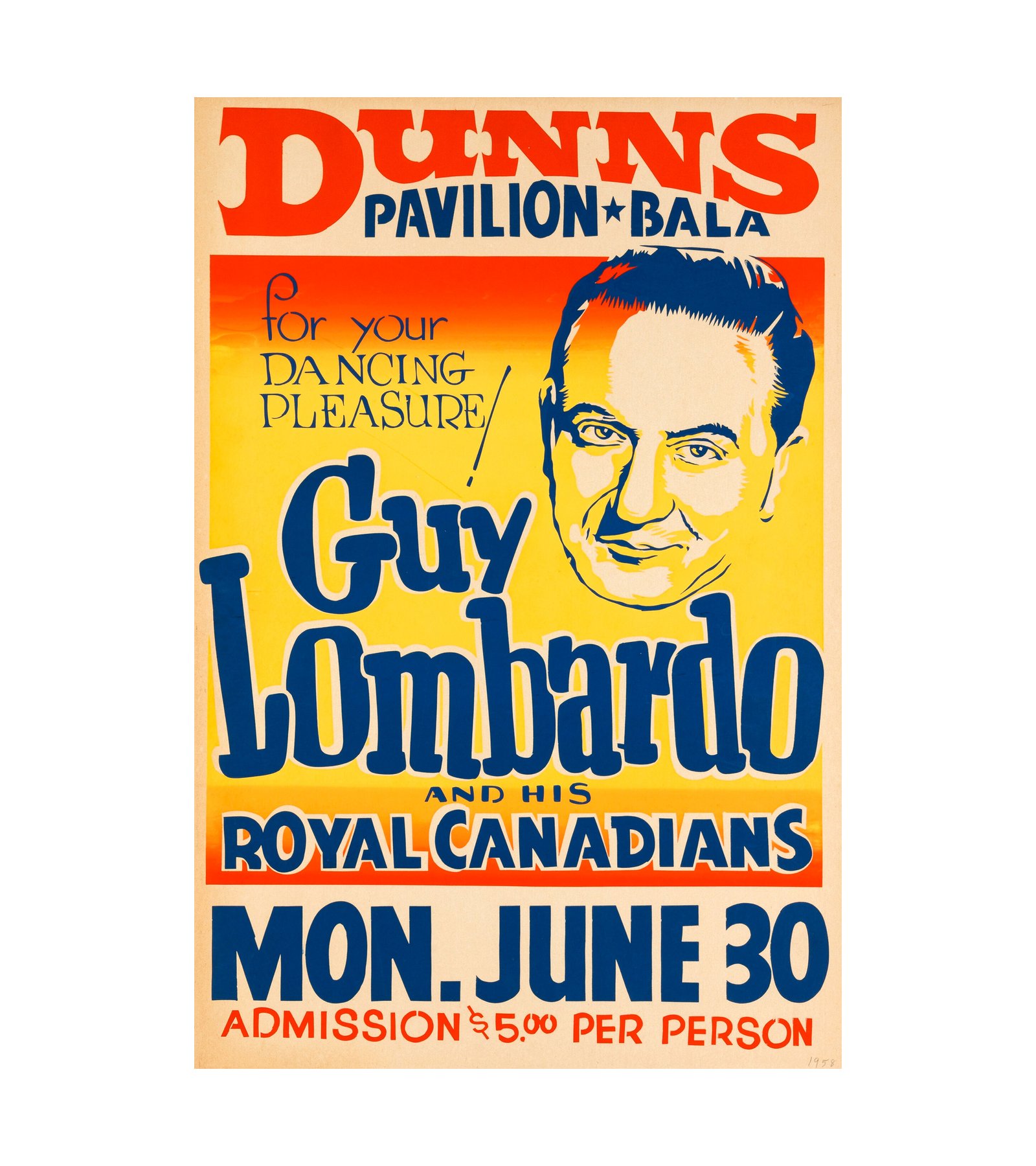 1949 Guy Lombardo Bala, Ontario, Canada, Big Band 