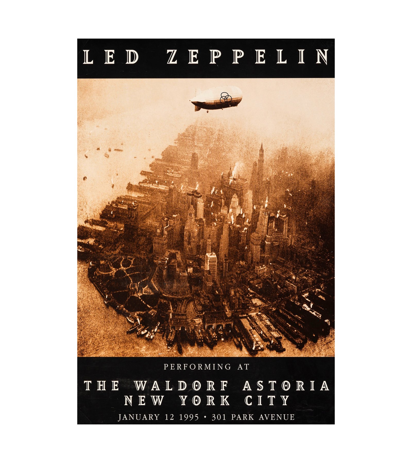 1995 Led Zeppelin at the Waldorf Astoria 