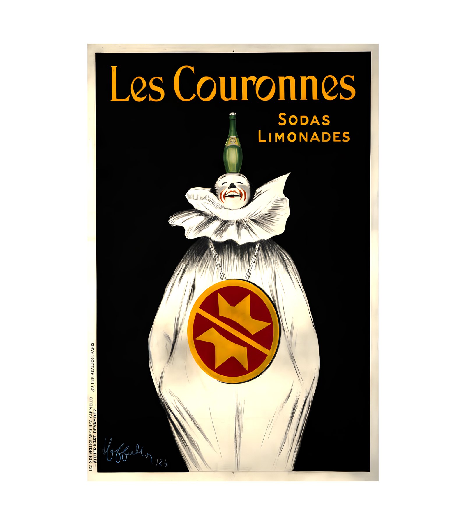1924 LEONETTO CAPPIELLO - Les Couronnes - Imp. Devamebz, Paris 