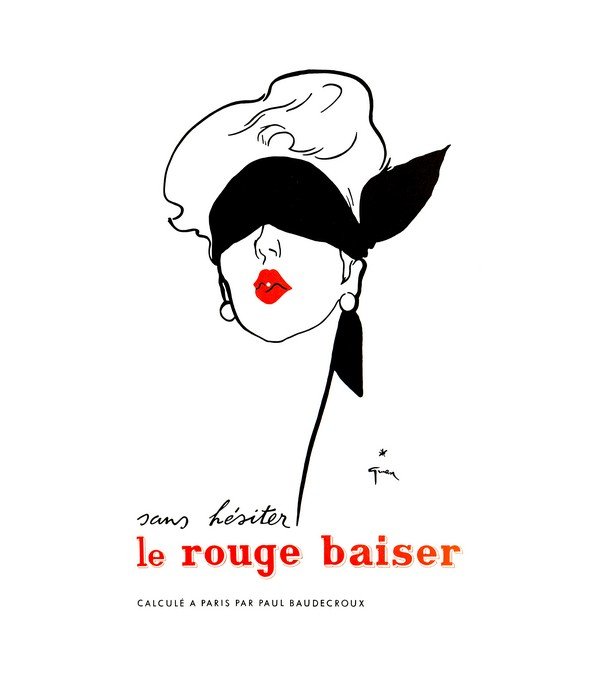 1953 Le Rouge Baiser Paris