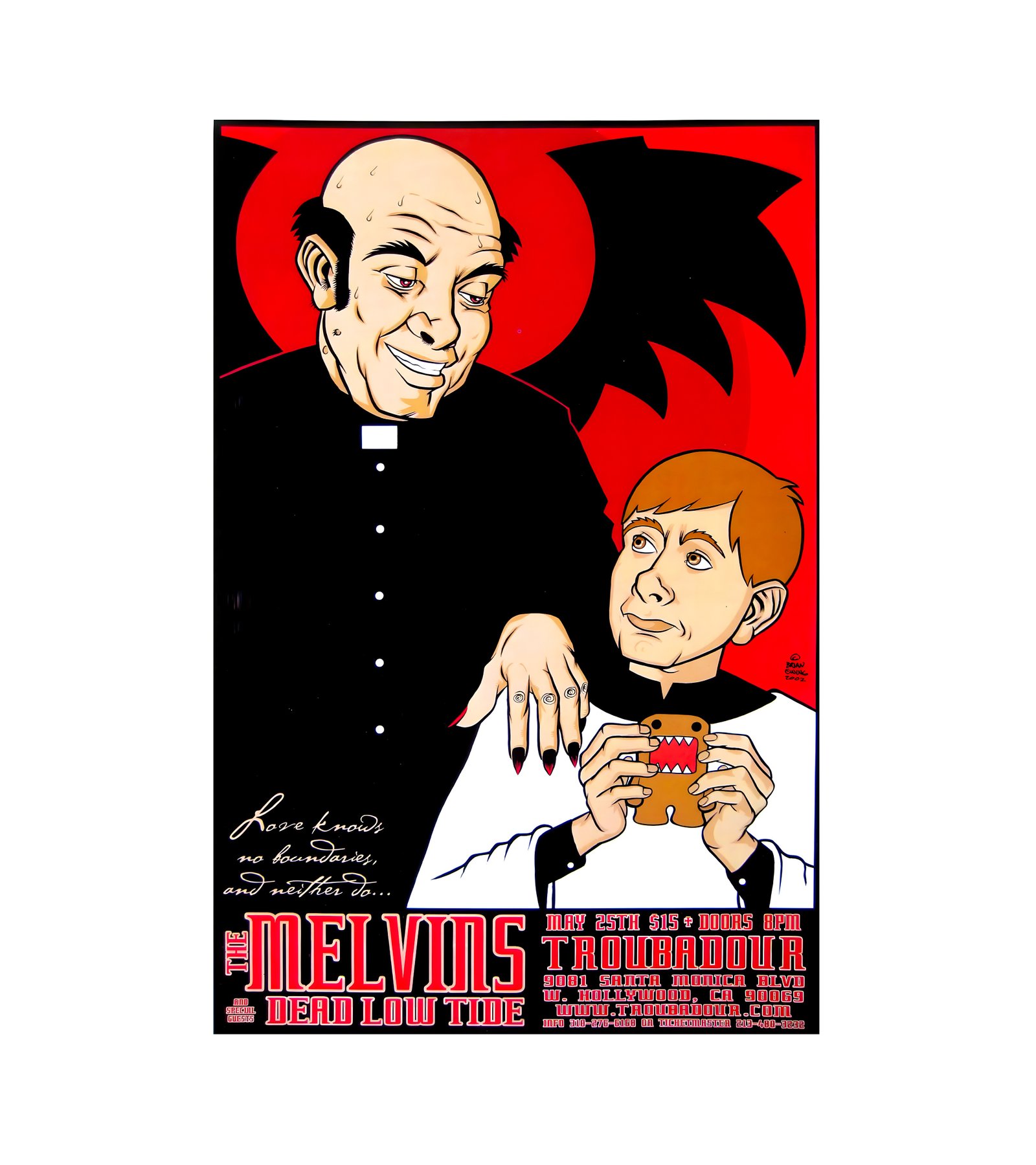 2002 The Melvins The Troubadour Hollywood 