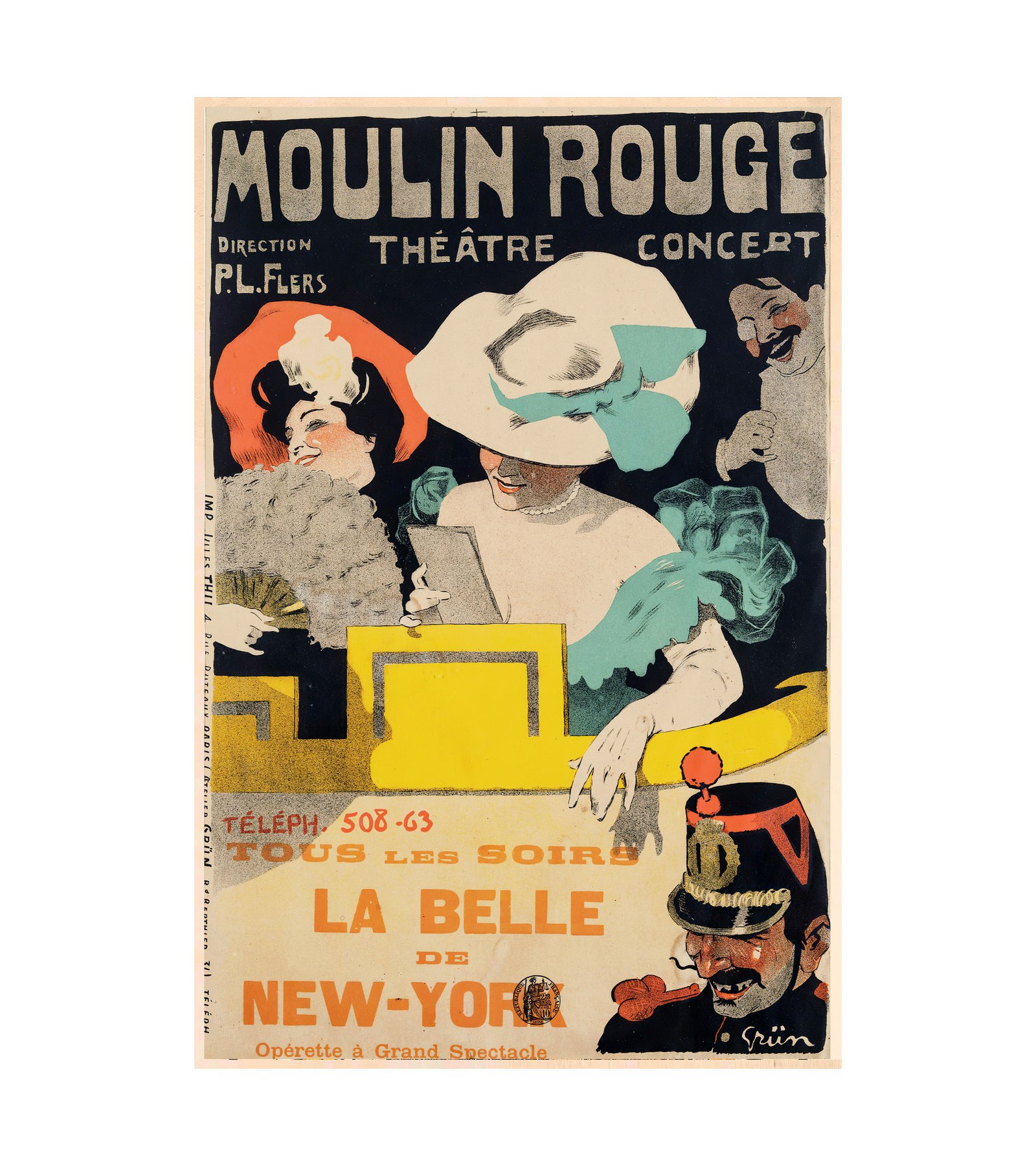 1895  La Belle De New York Jules-Alexandre Grun (French) 