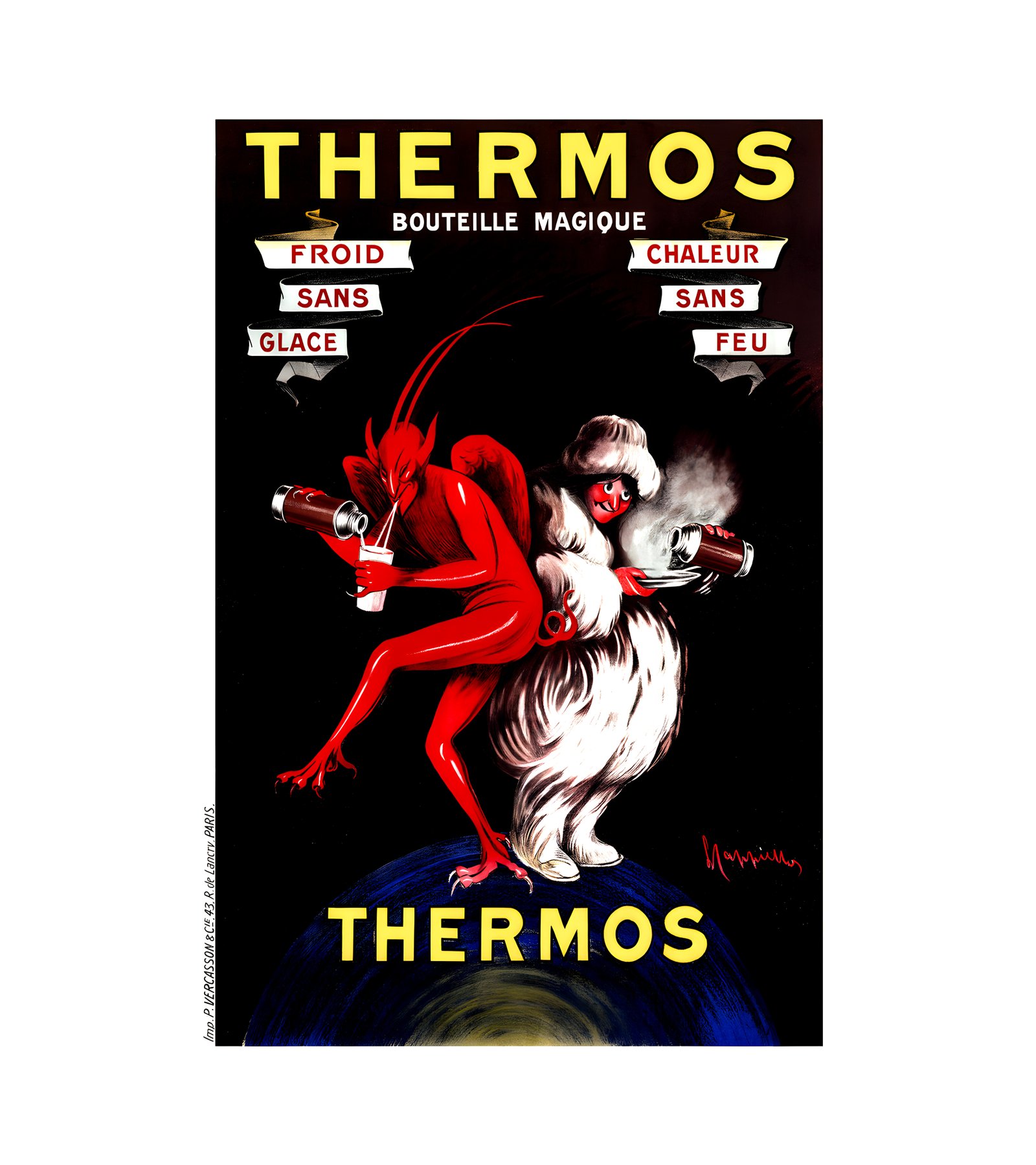 1905 Thermos Bouteille Magique by Cappiello 