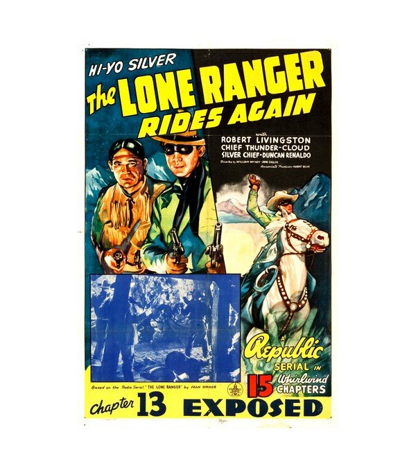 1939 The Lone Ranger Rides Again (Republic) 