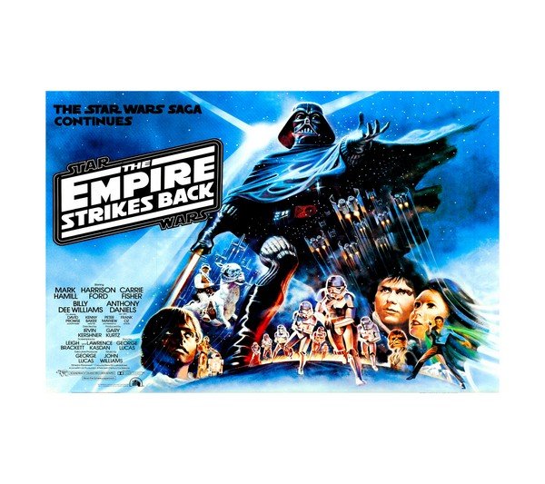 1980 Star Wars - The Empire Strikes Back (20th Century Fox) Horizontal British 