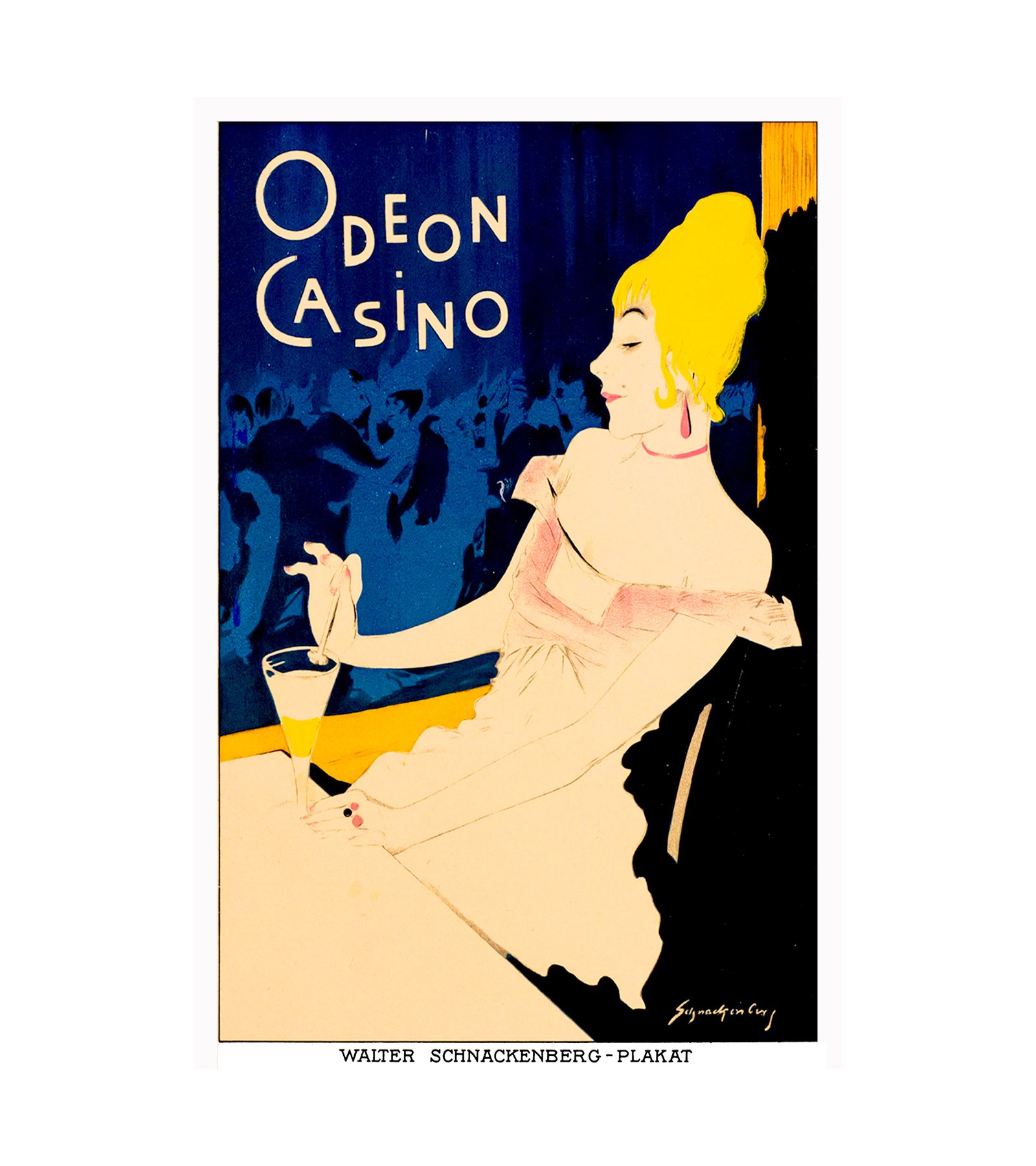 1920 Odeon Casino by Walter Schnackenberg, German cabaret 