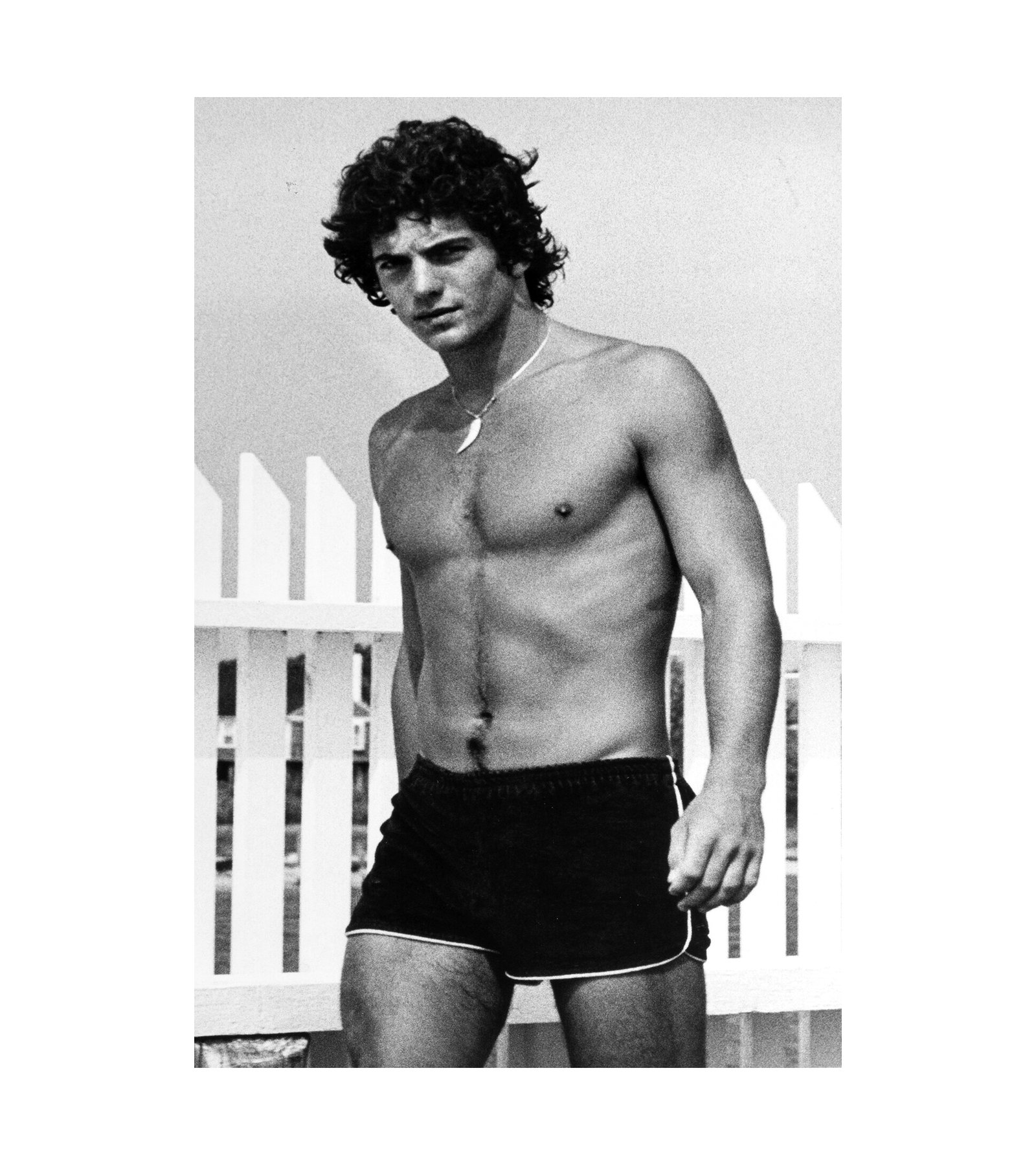 1980 John F. Kennedy Jr. at Kennedy Compound, Hyannis Port, Massachusetts