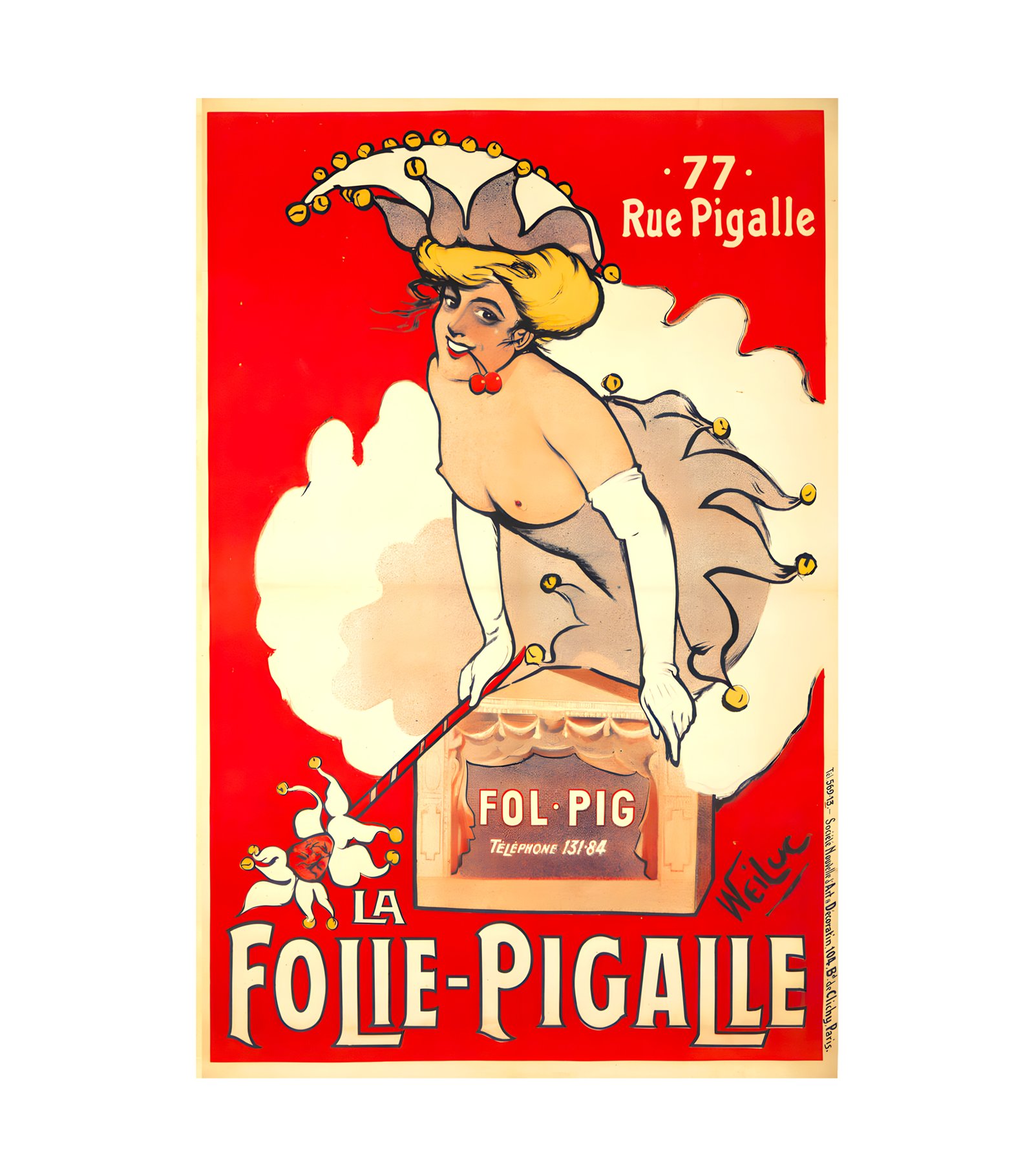 1905 Lucien-Henri Weil - La Folie-Pigalle Societe Nouvelle d’Art & Decoration, Paris 