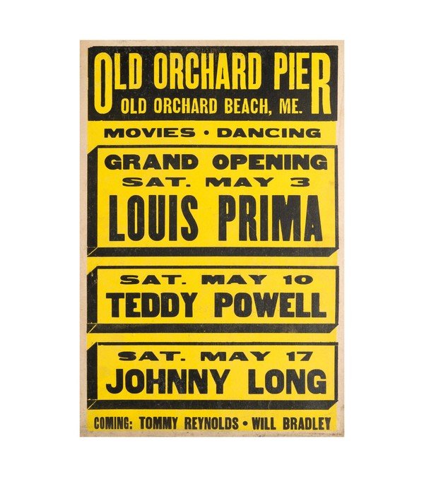 1944 Louis Prima, Harry James, Hot Lips Page, Guy Lombardo 