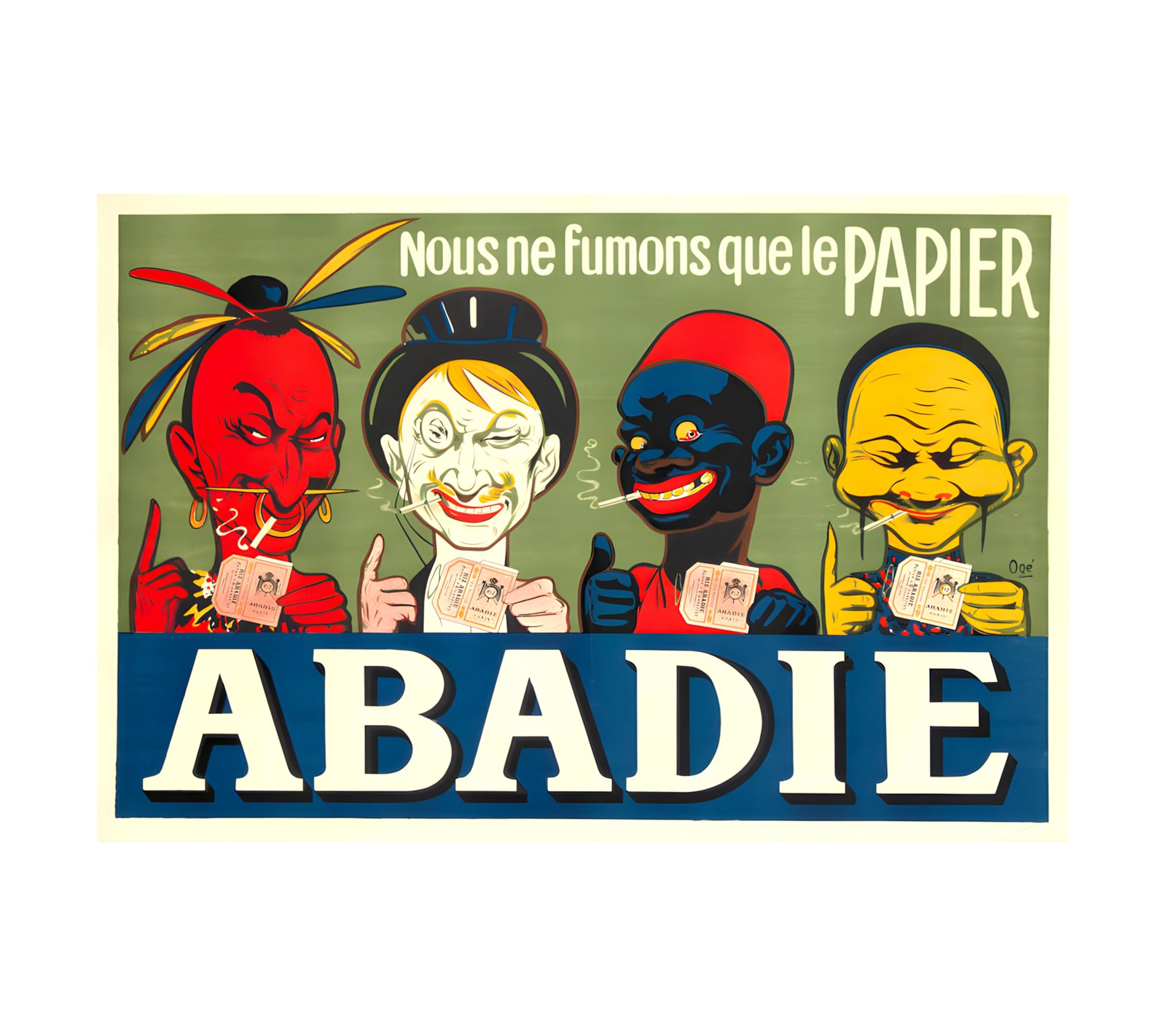 1907 EUGENE OGE - Abadie 