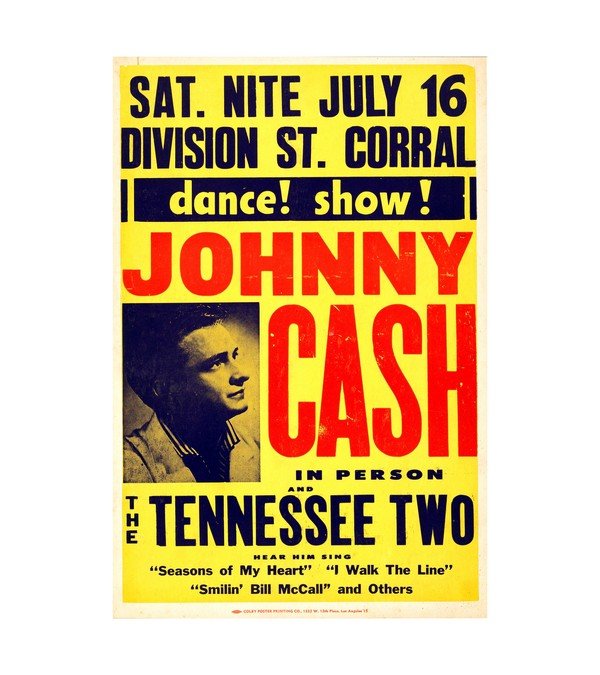 1960 Johnny Cash Division St. Corral 