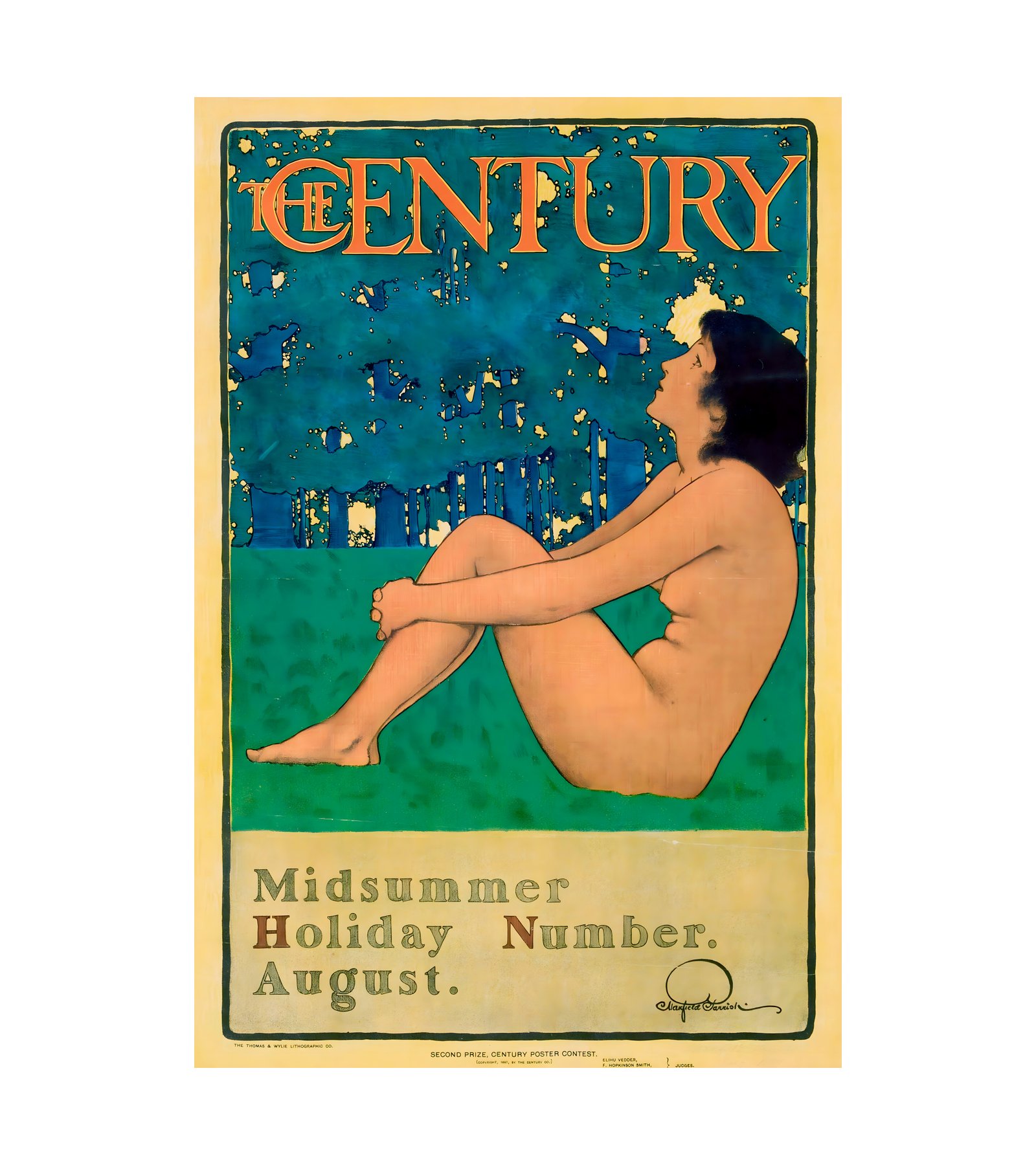 1897 Maxfield Parrish - The Century - Midsummer Holiday 