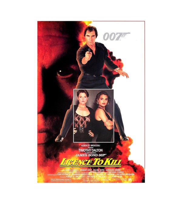 1989 Licence to Kill James Bond 