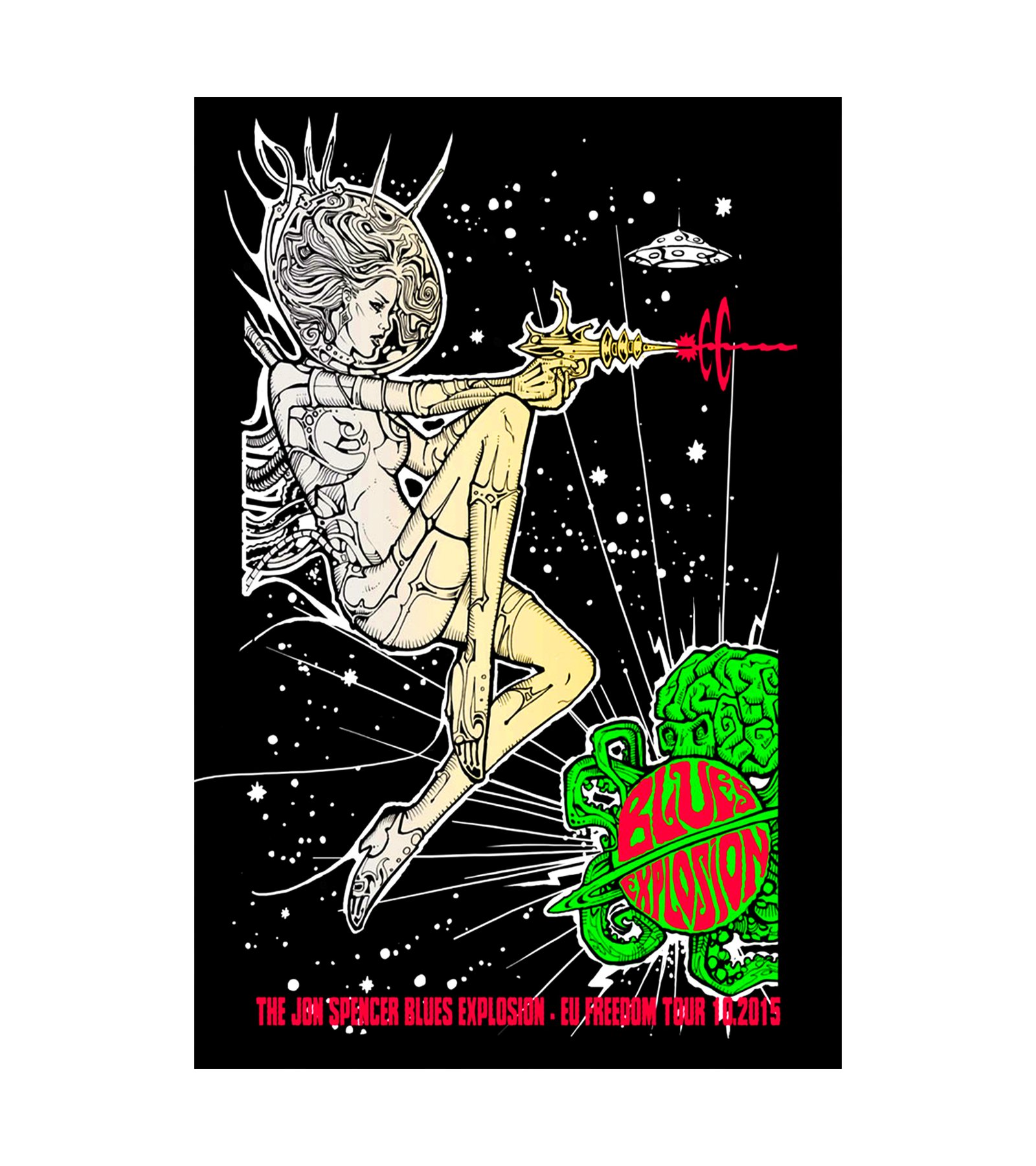 2015 Jon Spencer Blues Explosion EU Freedom Tour 