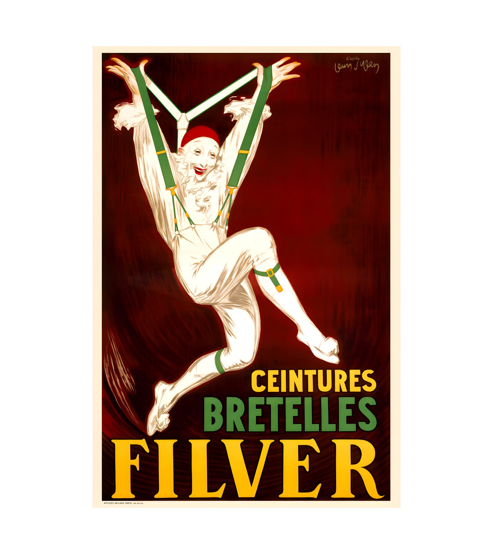 1930 Filver Ceintures Bretelles by D‘Ylen 