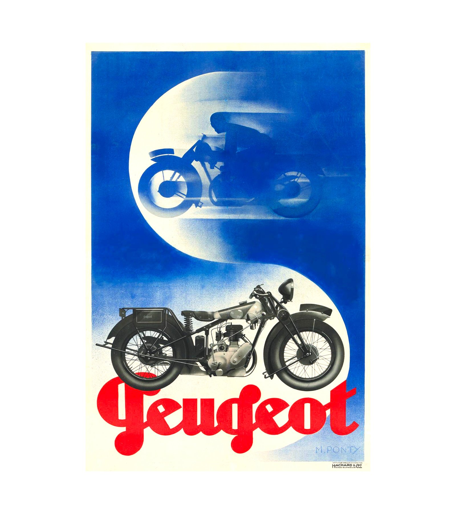 1931 Geugeot Moto Bike