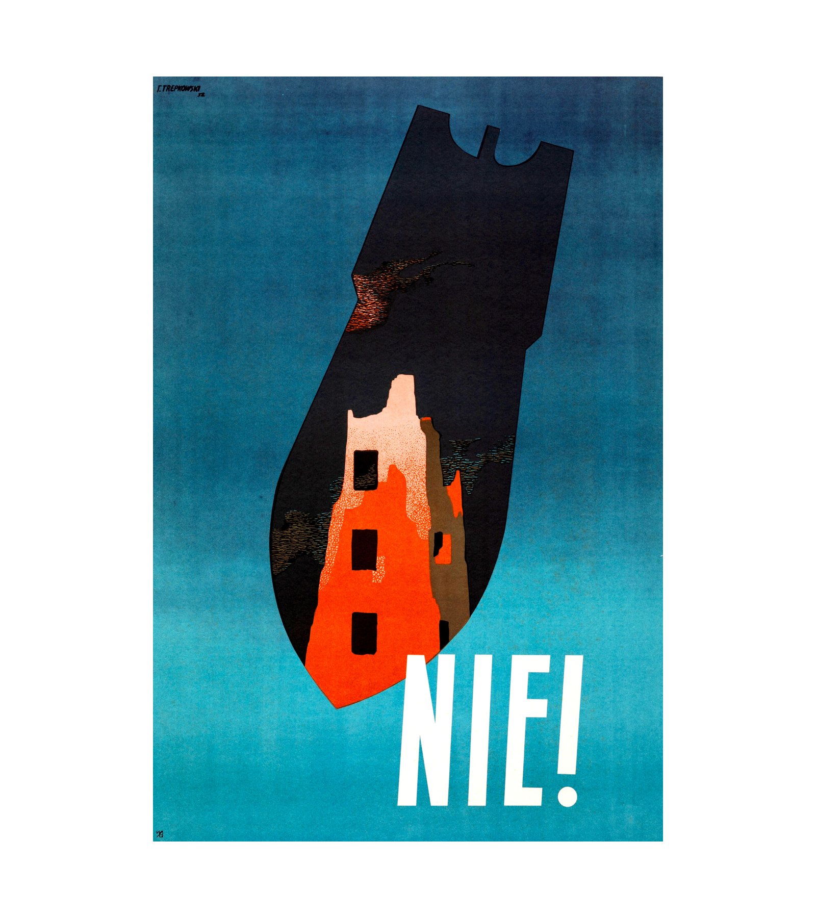 1952 Nie! (No!) Polish 