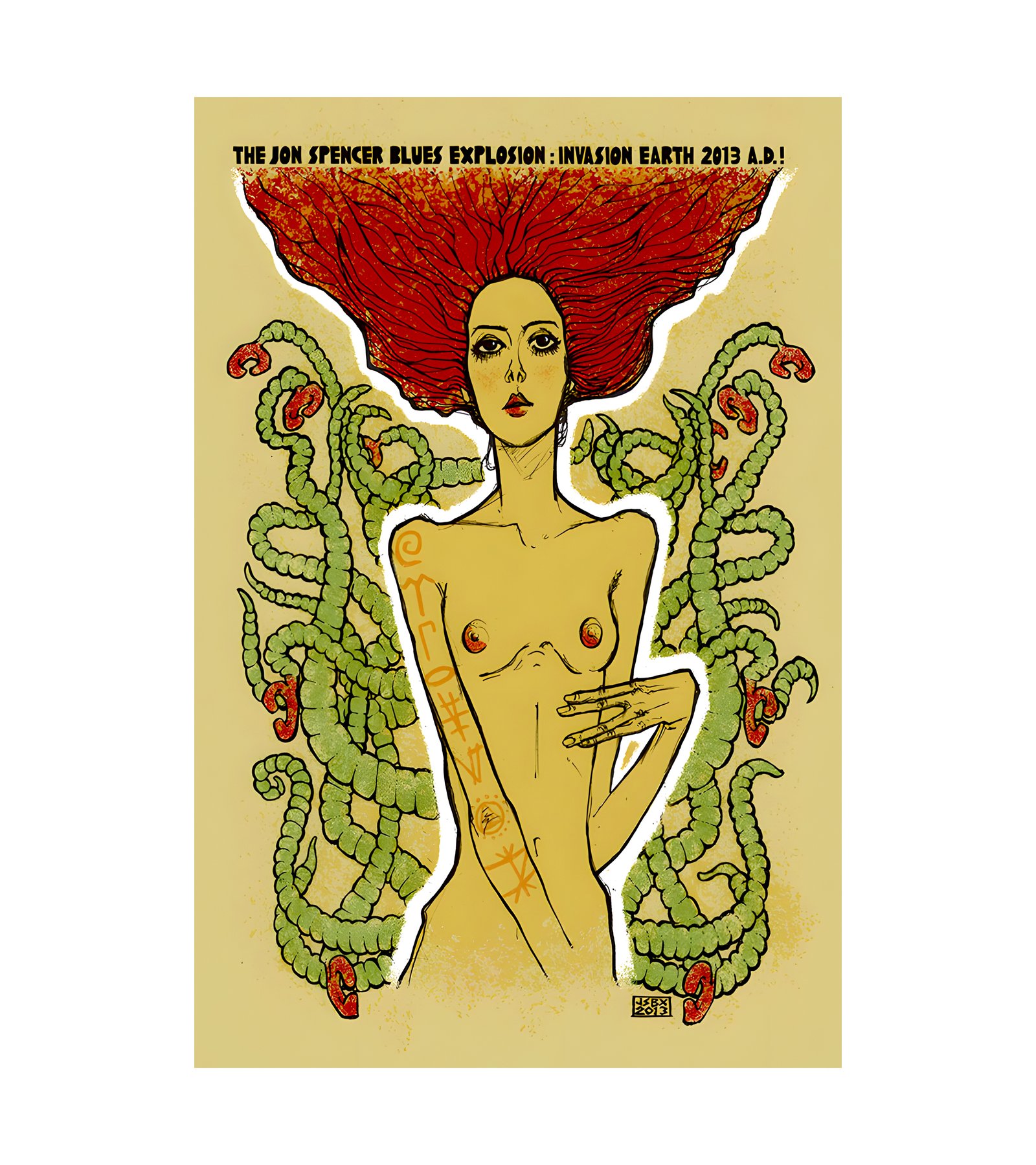 2013 Jon Spencer Blues Explosion Invasion Earth 