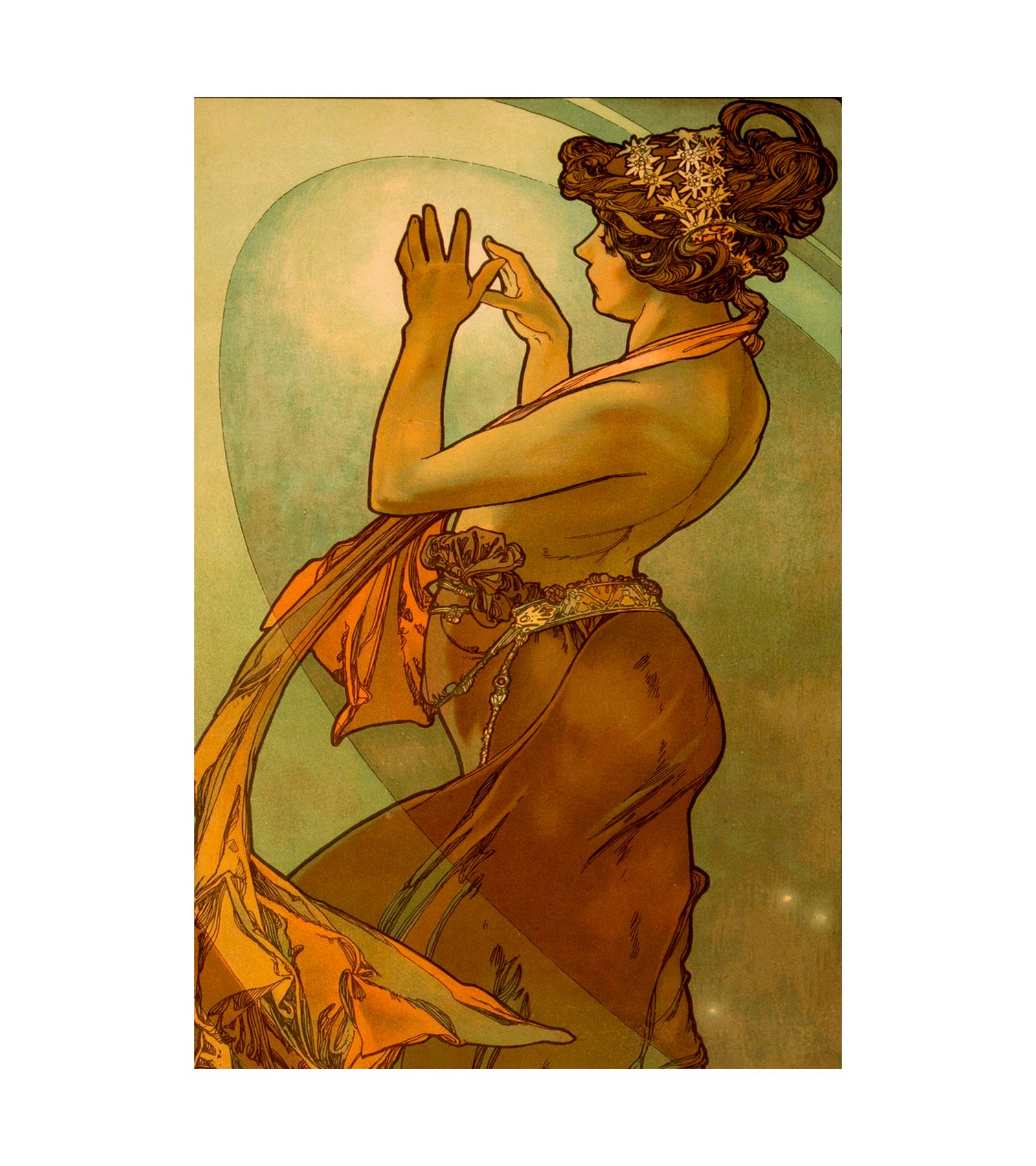 1902 Alphonse Mucha (Czech, 1860-1939) Etoile polaire 