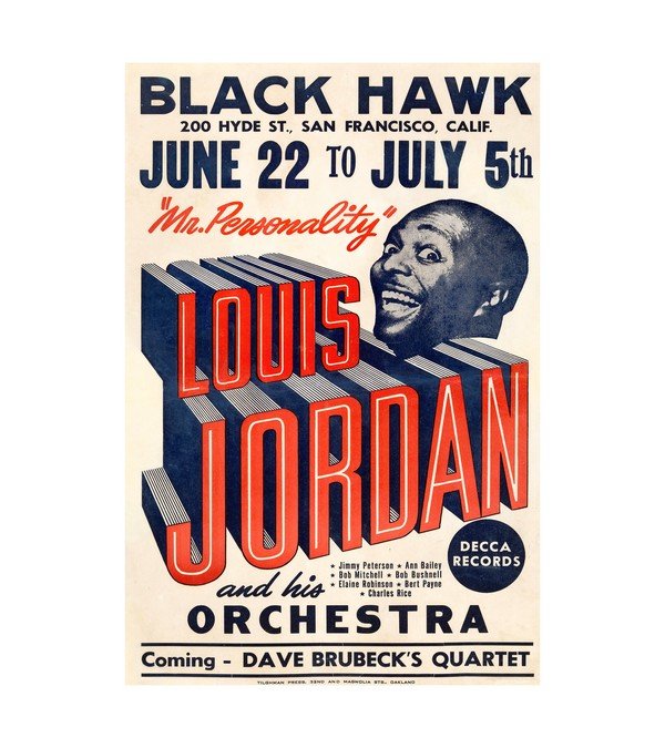 1951 Louis Jordan Black Hawk 