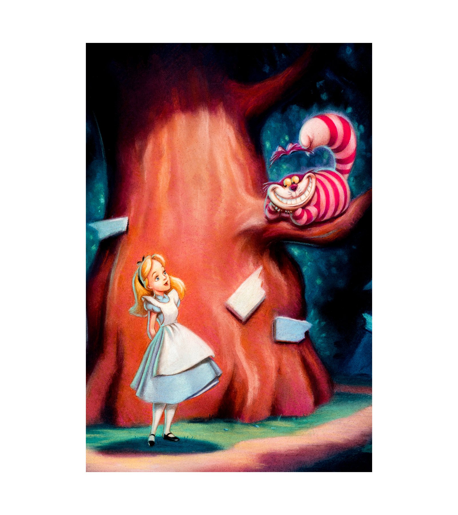 Alice and the Cheshire Cat 