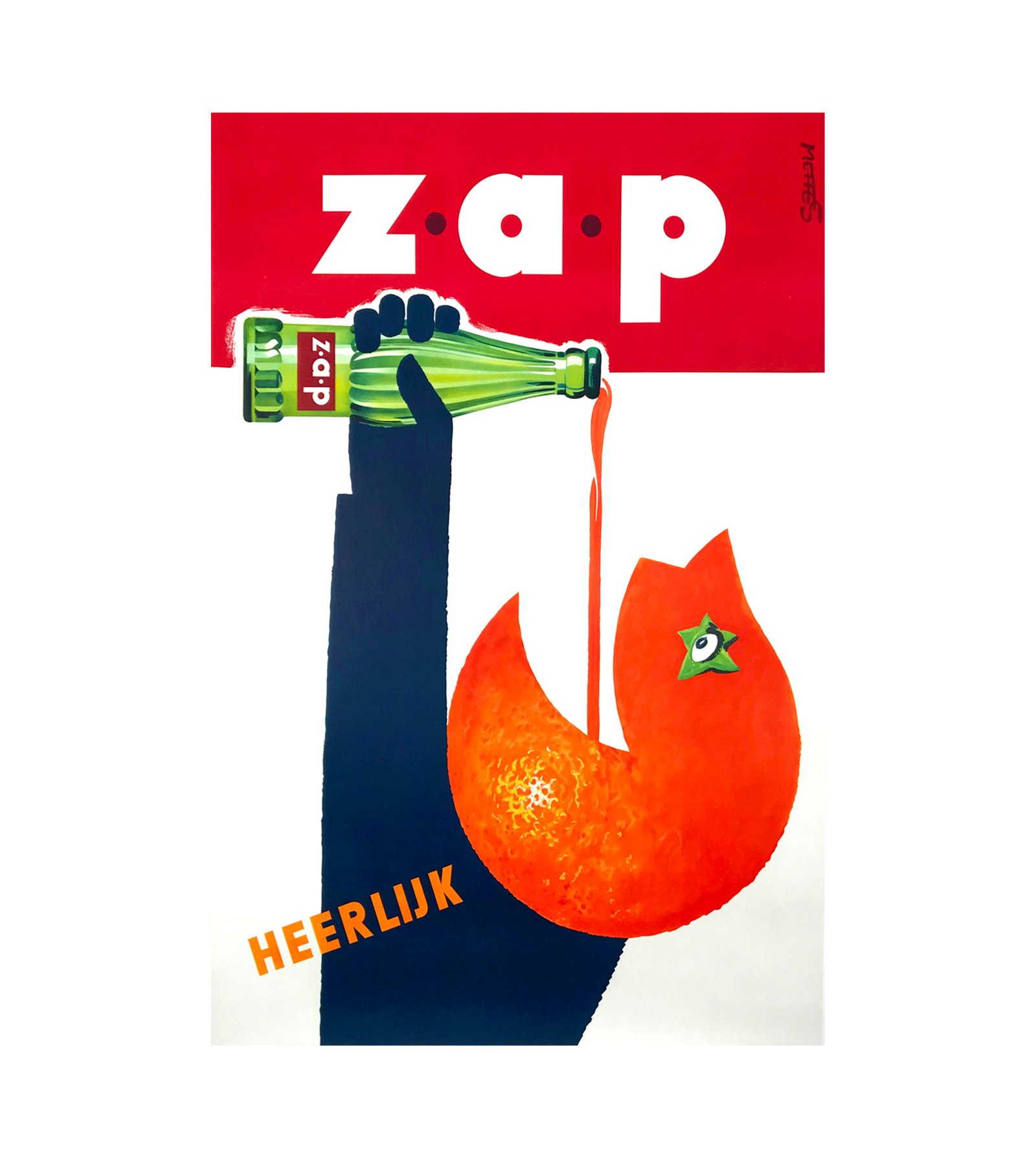 1950 Zap Heerlijk (Dutch Orange Soda)