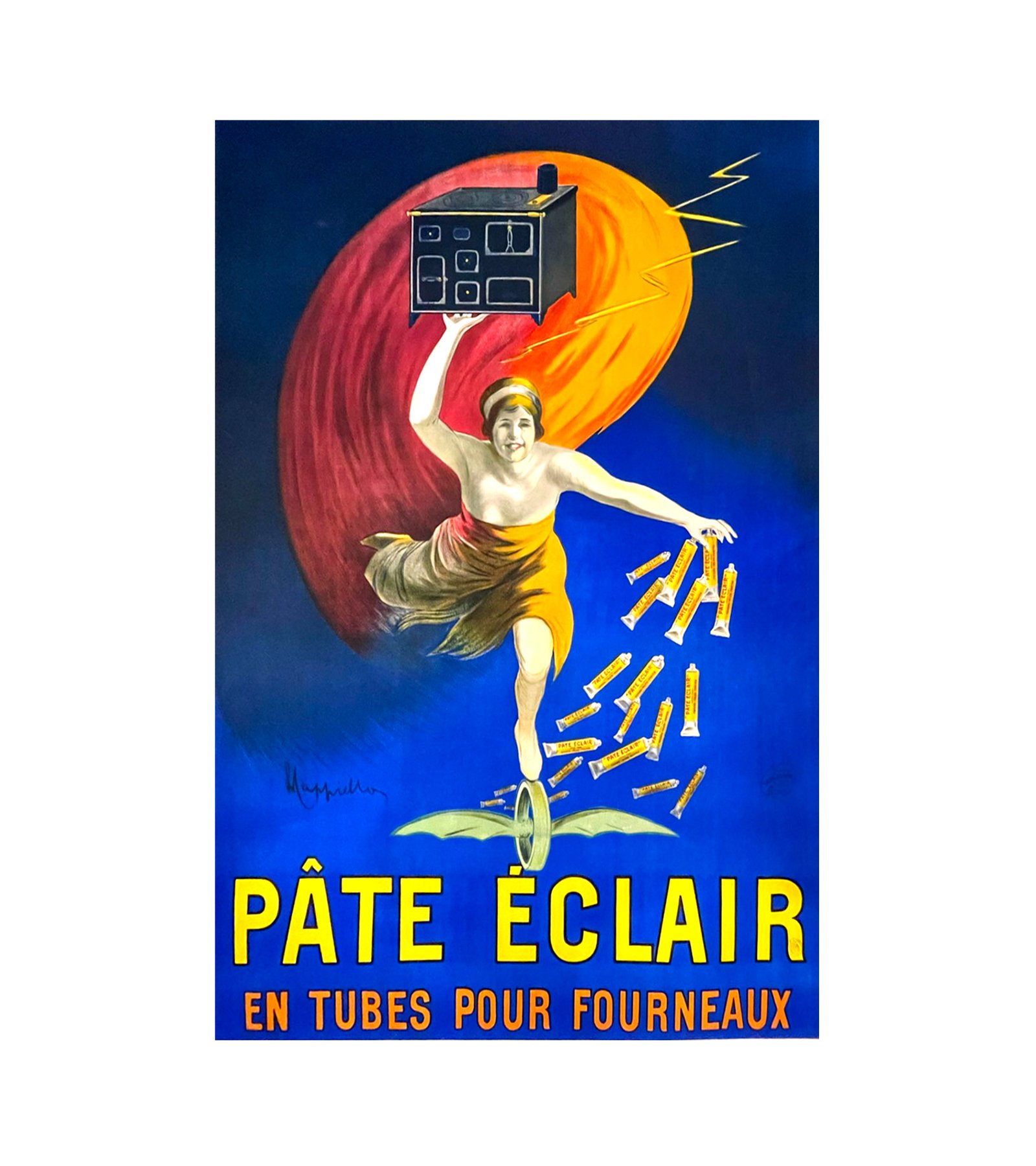 1948 Pate Eclair by Leonetto Cappiello