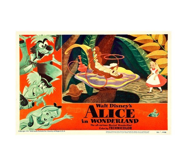 1951 Alice in Wonderland (RKO) 