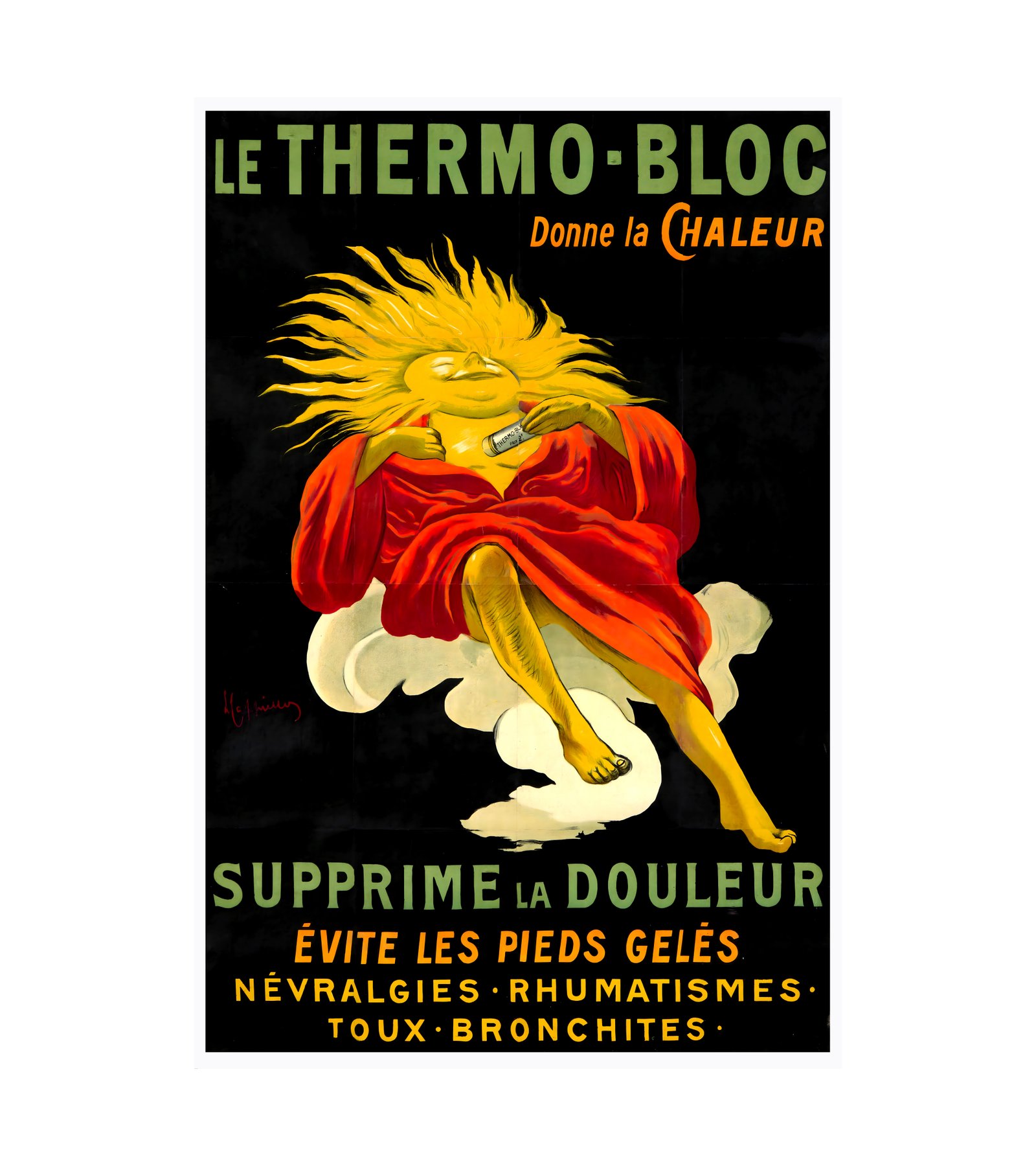 1916 LEONETTO CAPPIELLO - Le Thermo-Bloc - Imp. Vercasson, Paris 