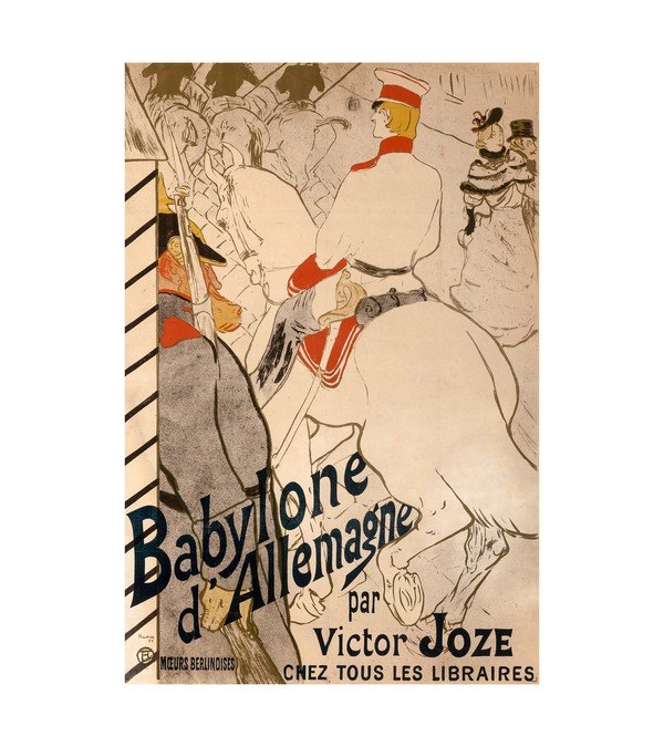 1894 Henri de Toulouse-Lautrec German Babylon (Babylone d'Allemagne) 