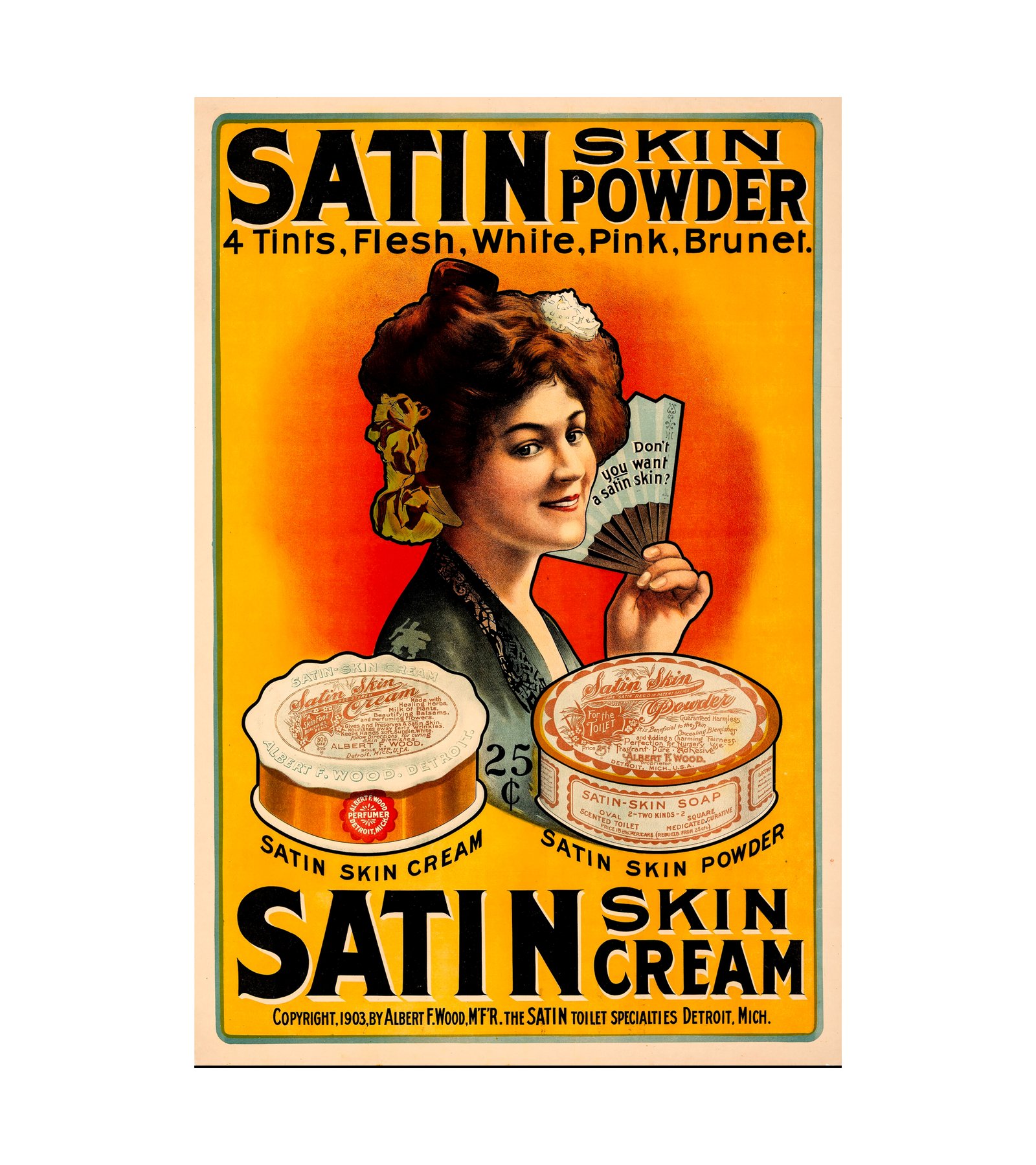 1903 Satin - Skin Powder & Skin Cream 