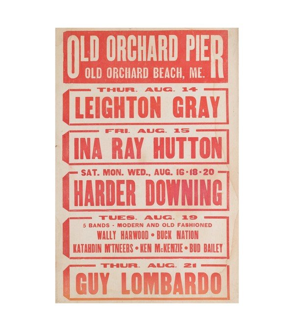 1946 Guy Lomnardo Ole Orchard Pier 