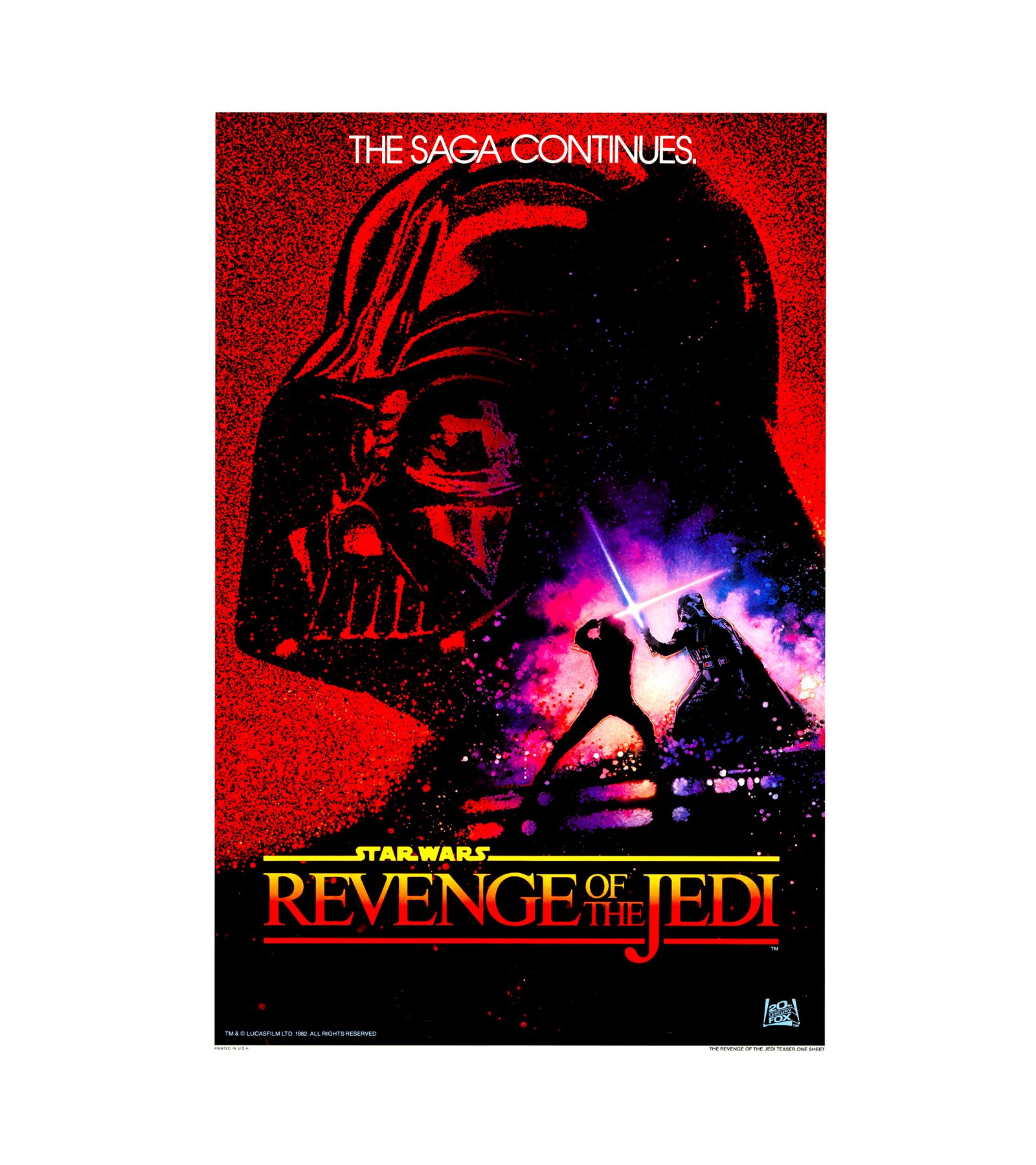1982 Star Wars- Episode VI - Revenge of the Jedi (TCF) Vertical 