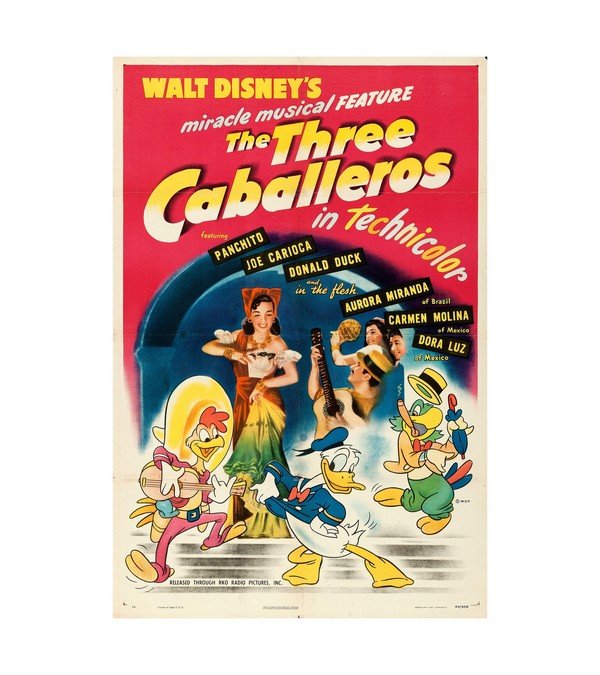 1945 The Three Caballeros (RKO) 
