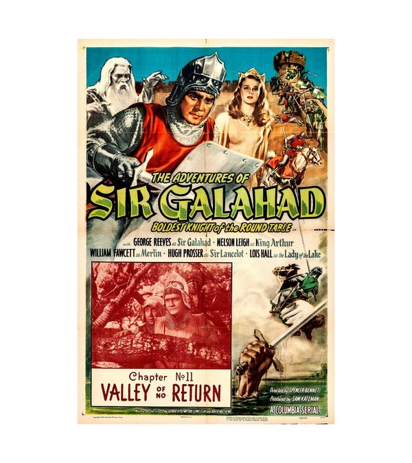 1949 The Adventures of Sir Galahad (Columbia) 