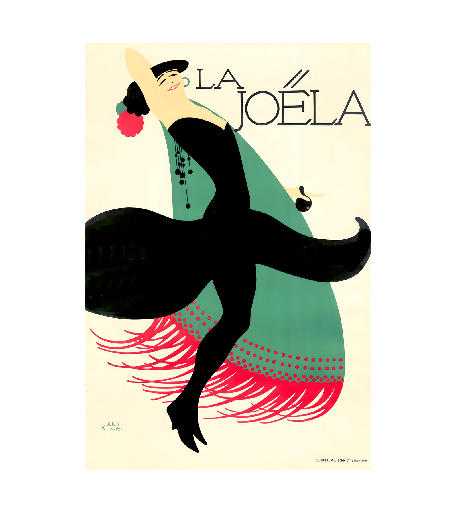 1910 JULIUS KLINGER - La Joela Hollerbaum & Schmidt, Berlin 