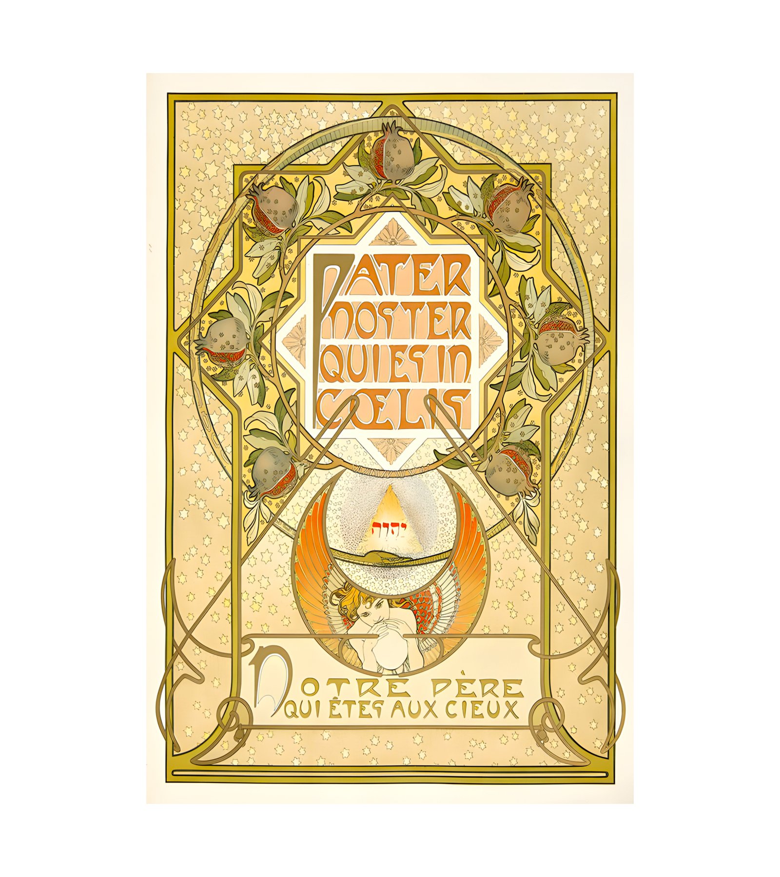 1899  ALPHONSE MUCHA - Le Pater 