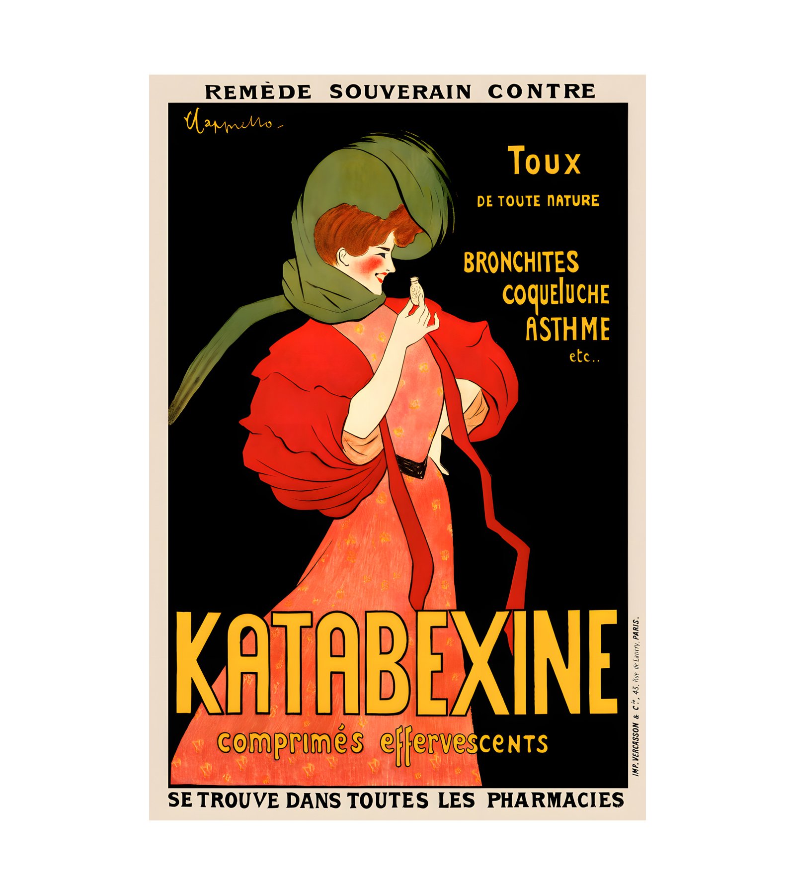 1903 Katabexine Pharmacies by Cappiello 