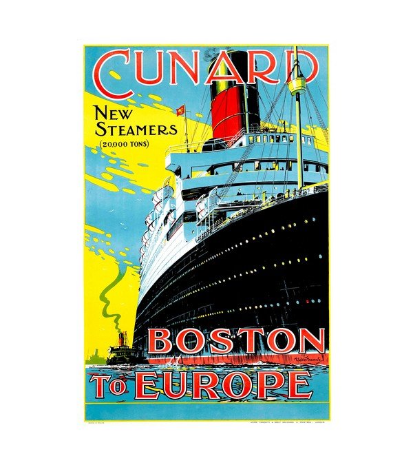 1930 Culnard Boston to Europe 